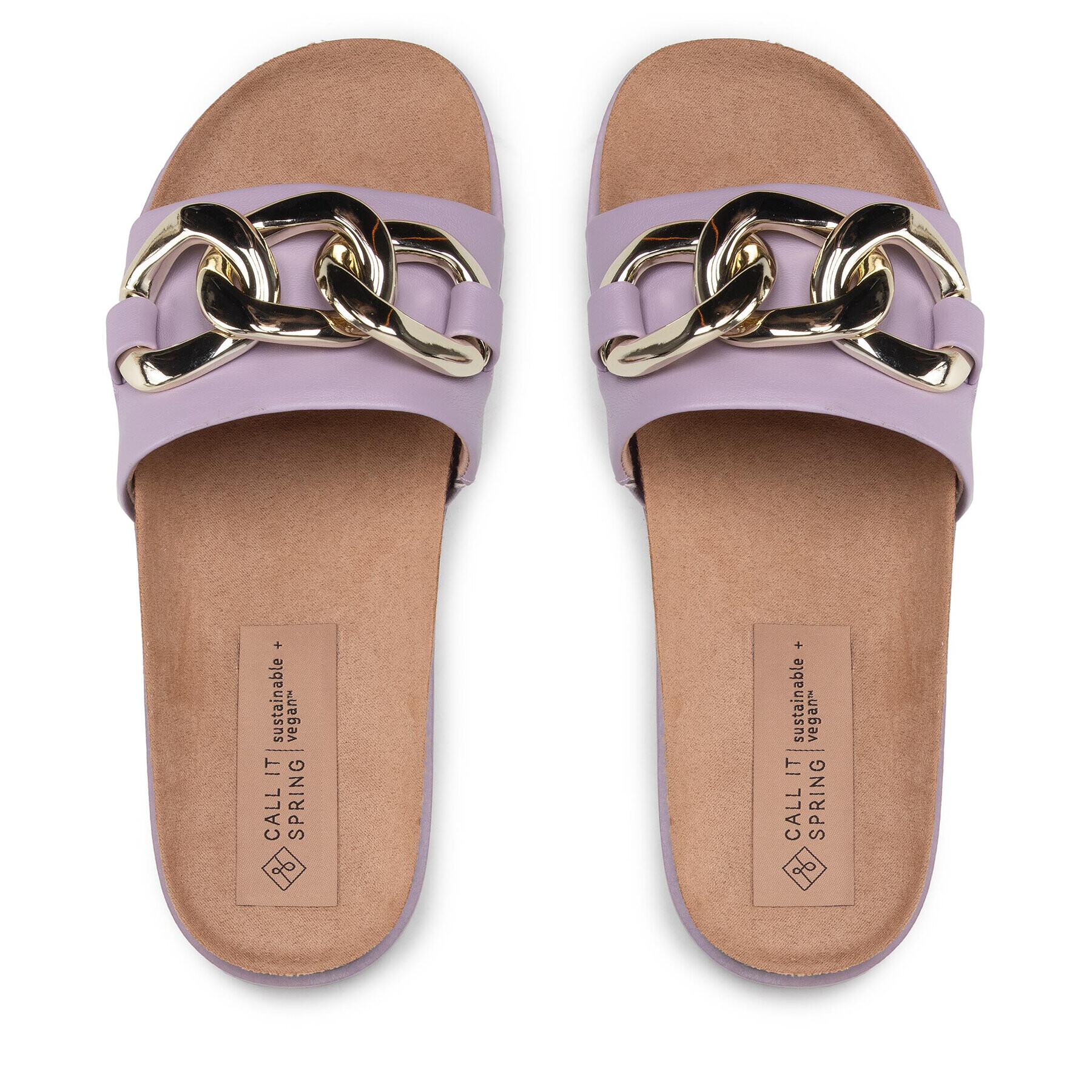 Call It Spring Чехли Chiaraa 16176023 Виолетов - Pepit.bg