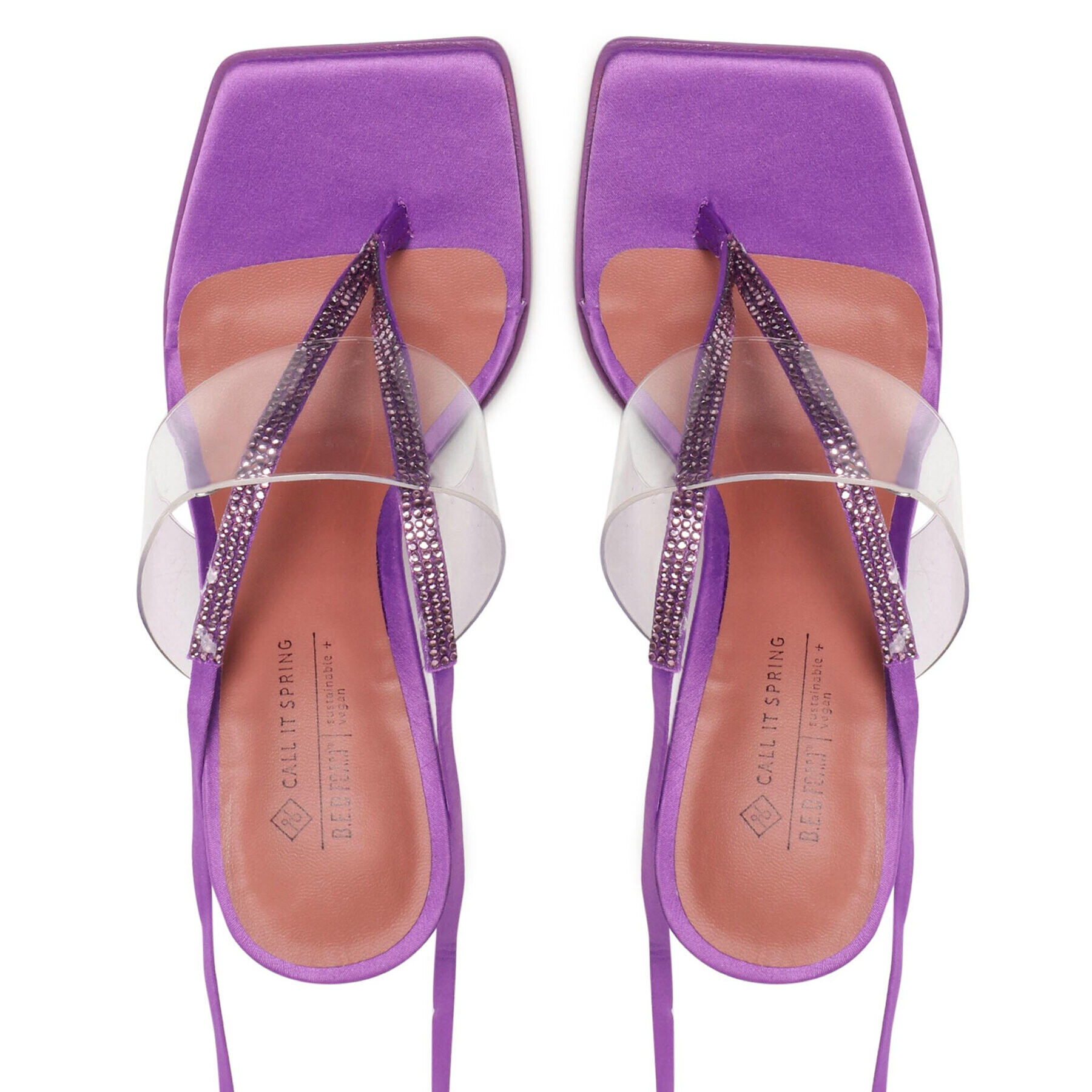 Call It Spring Сандали Esmeralda 13381911 Виолетов - Pepit.bg