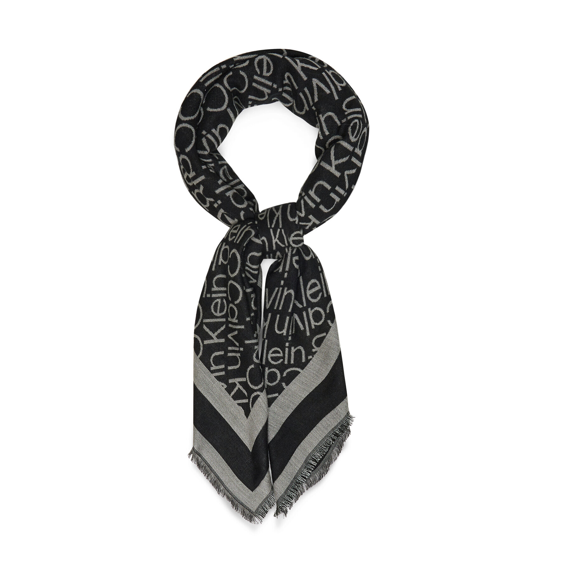 Calvin Klein Бандана Geo Logo Scarf Scarf K60K608644 Черен - Pepit.bg