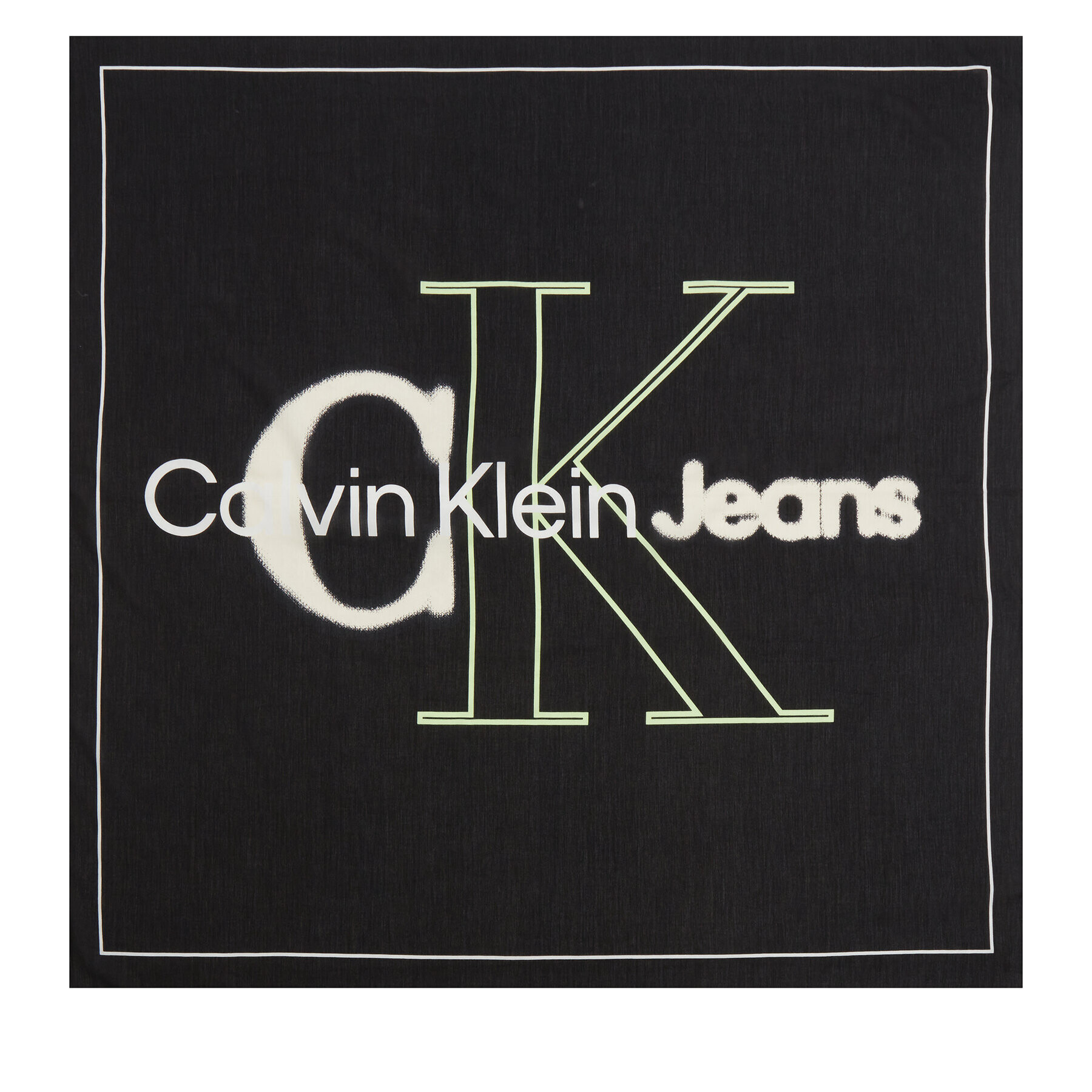 Calvin Klein Бандана Monolo K60K611603 Черен - Pepit.bg