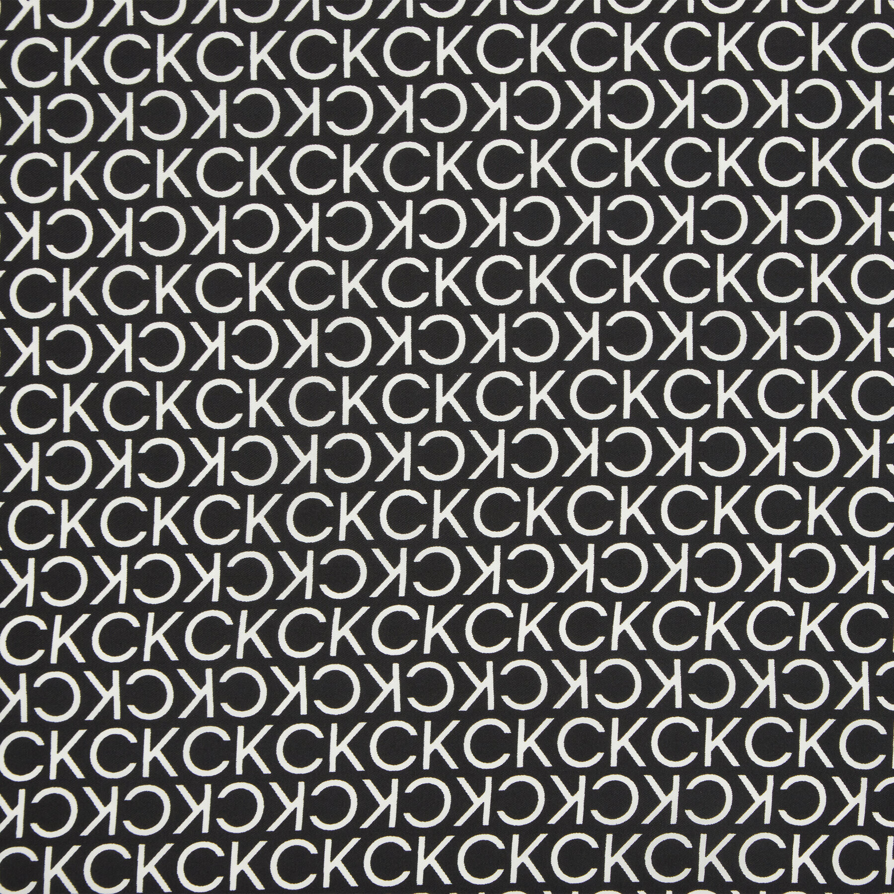 Calvin Klein Бандана Silk Monogram Bandana 70X70 K60K611413 Черен - Pepit.bg