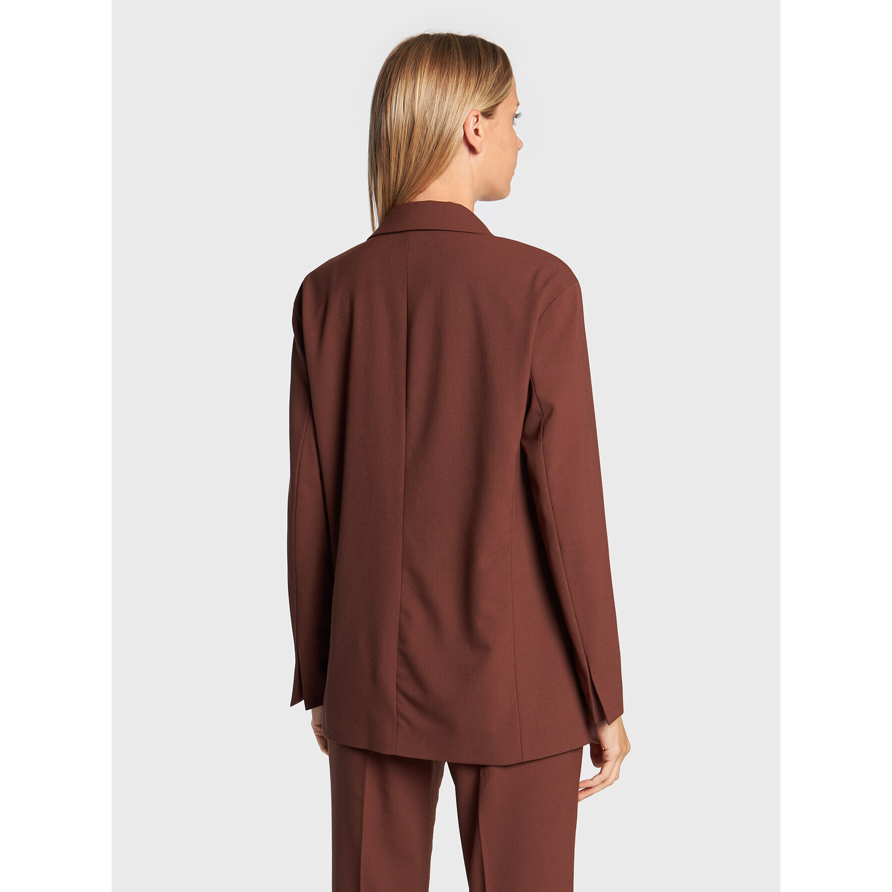 Calvin Klein Блейзър K20K203644 Кафяв Regular Fit - Pepit.bg
