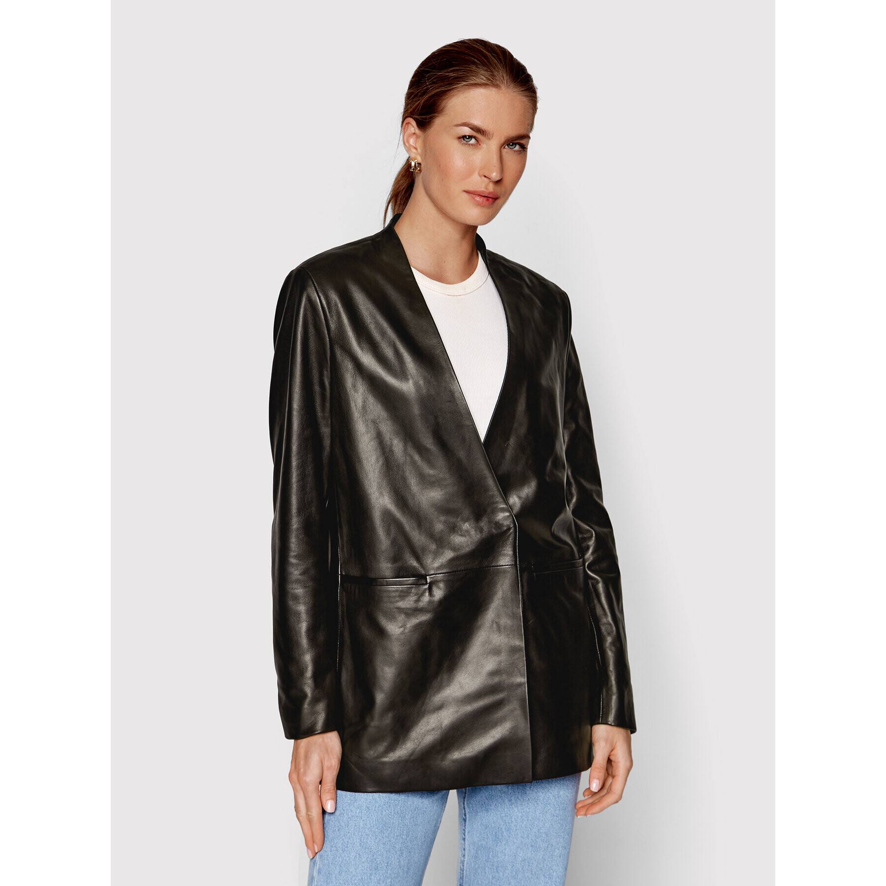 Calvin Klein Блейзър K20K204171 Черен Regular Fit - Pepit.bg