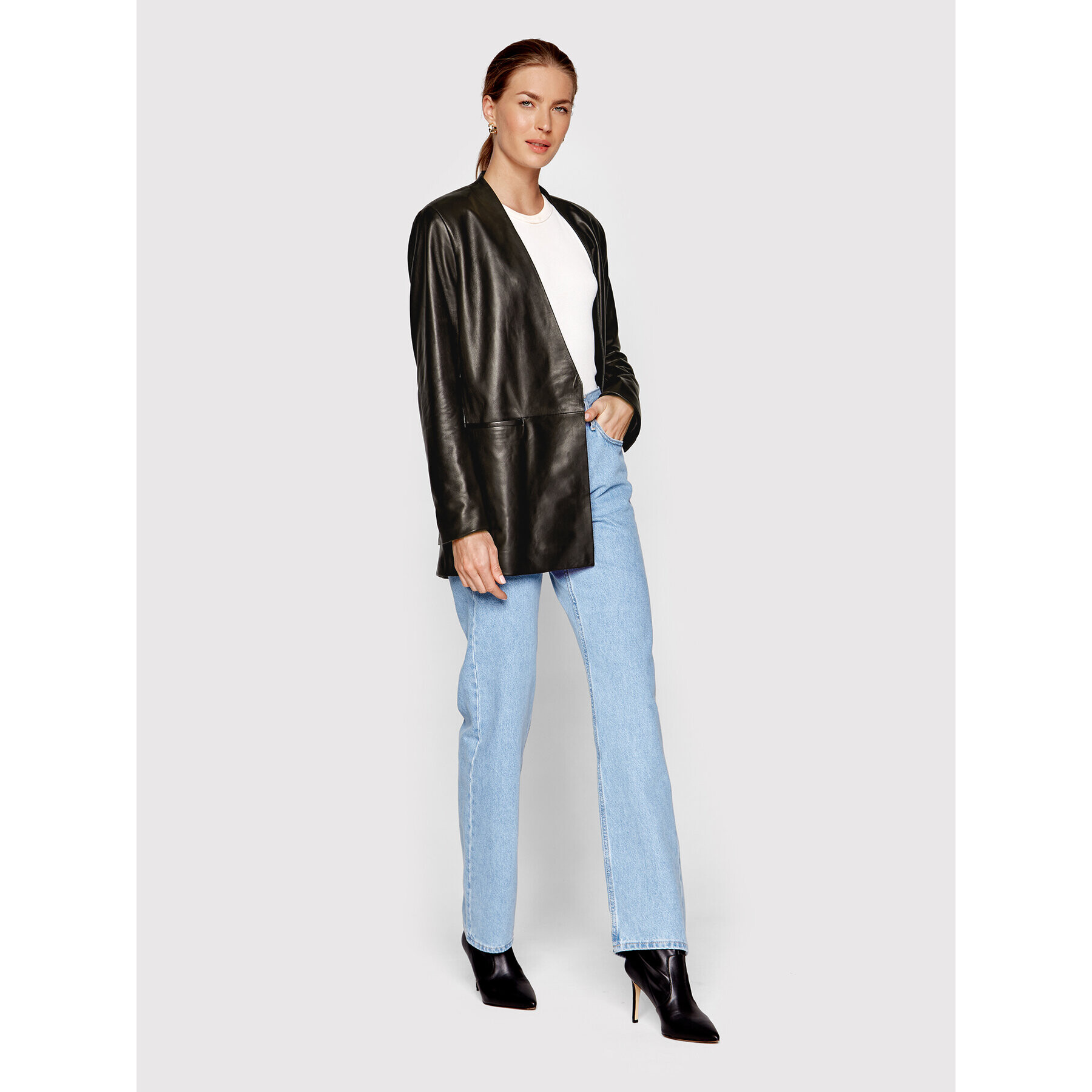 Calvin Klein Блейзър K20K204171 Черен Regular Fit - Pepit.bg