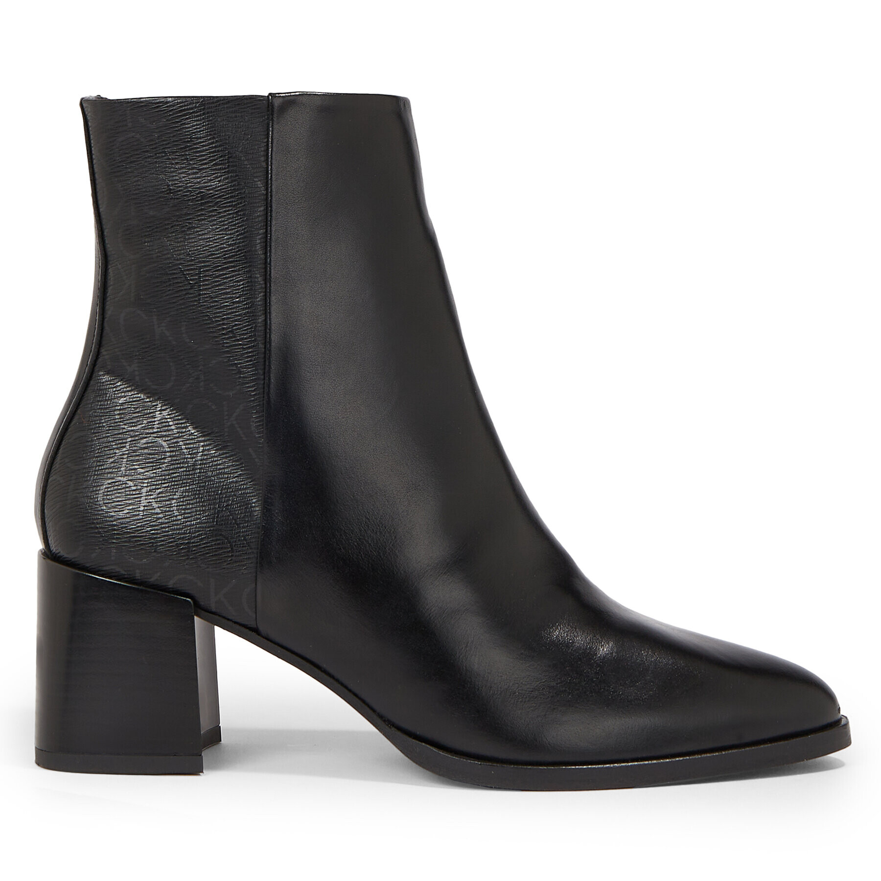 Calvin Klein Боти Almond Ankle Boot 55 - Epi Mn Mx HW0HW01701 Черен - Pepit.bg