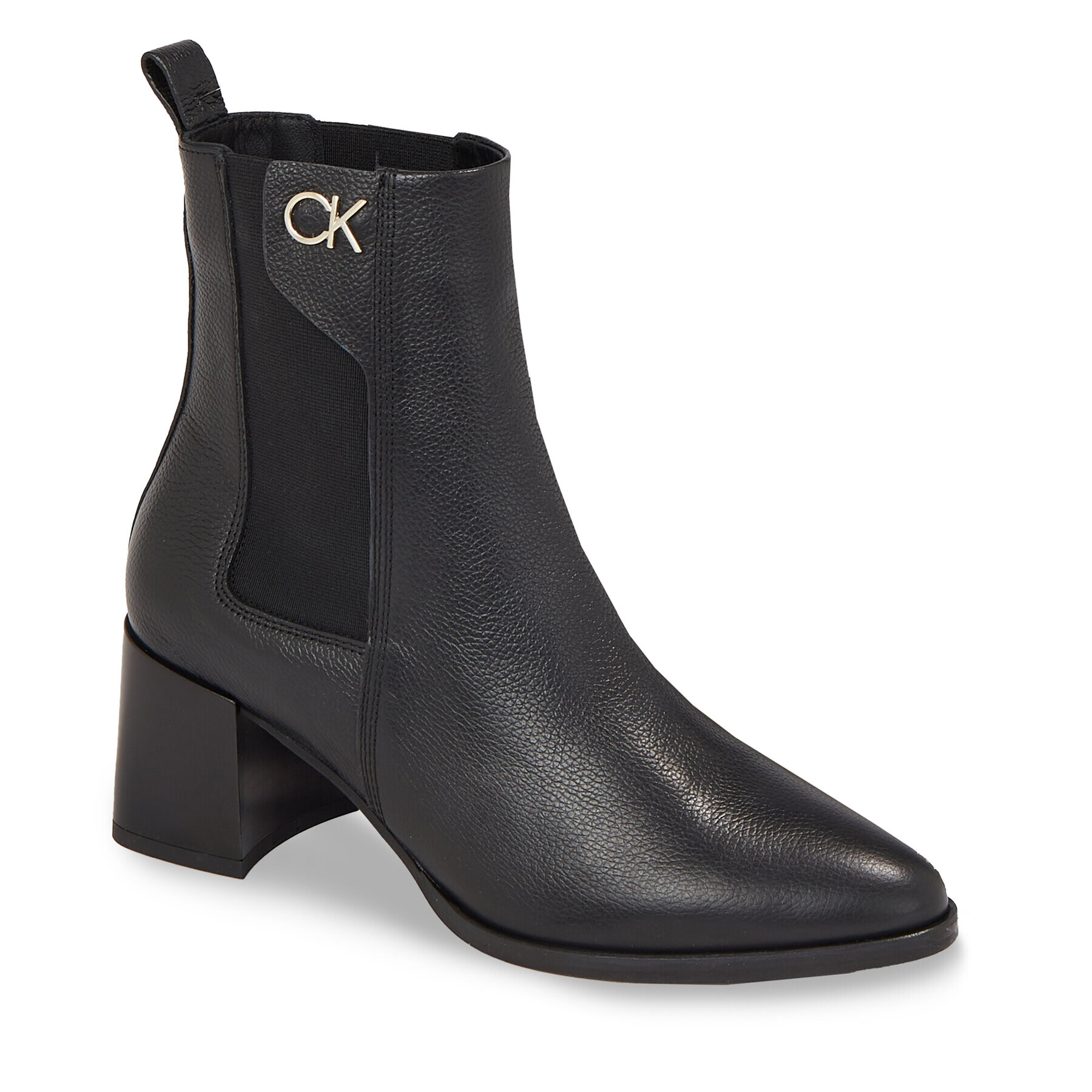 Calvin Klein Боти Almond Chelsea Boot W/Hw 55 HW0HW01814 Черен - Pepit.bg