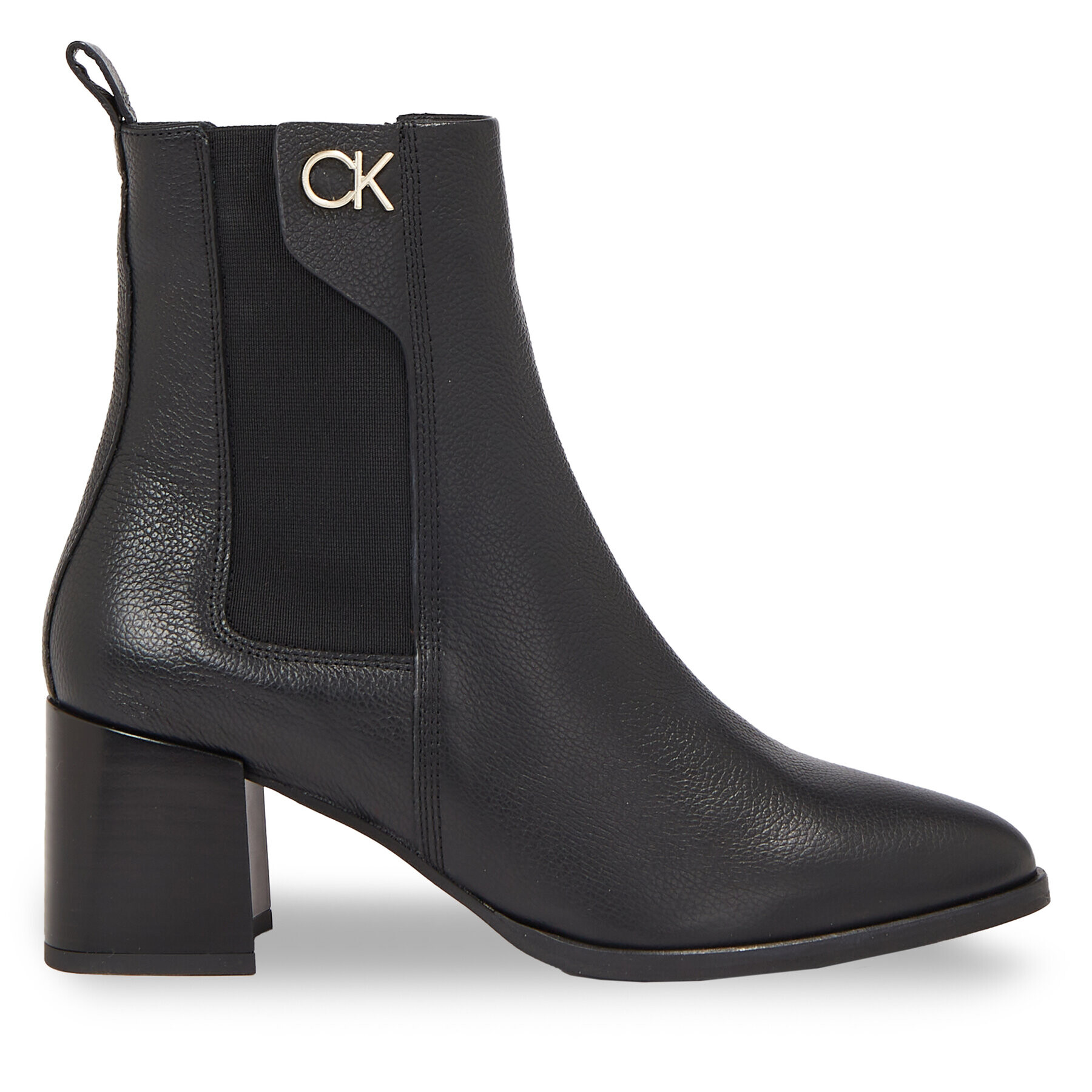 Calvin Klein Боти Almond Chelsea Boot W/Hw 55 HW0HW01814 Черен - Pepit.bg