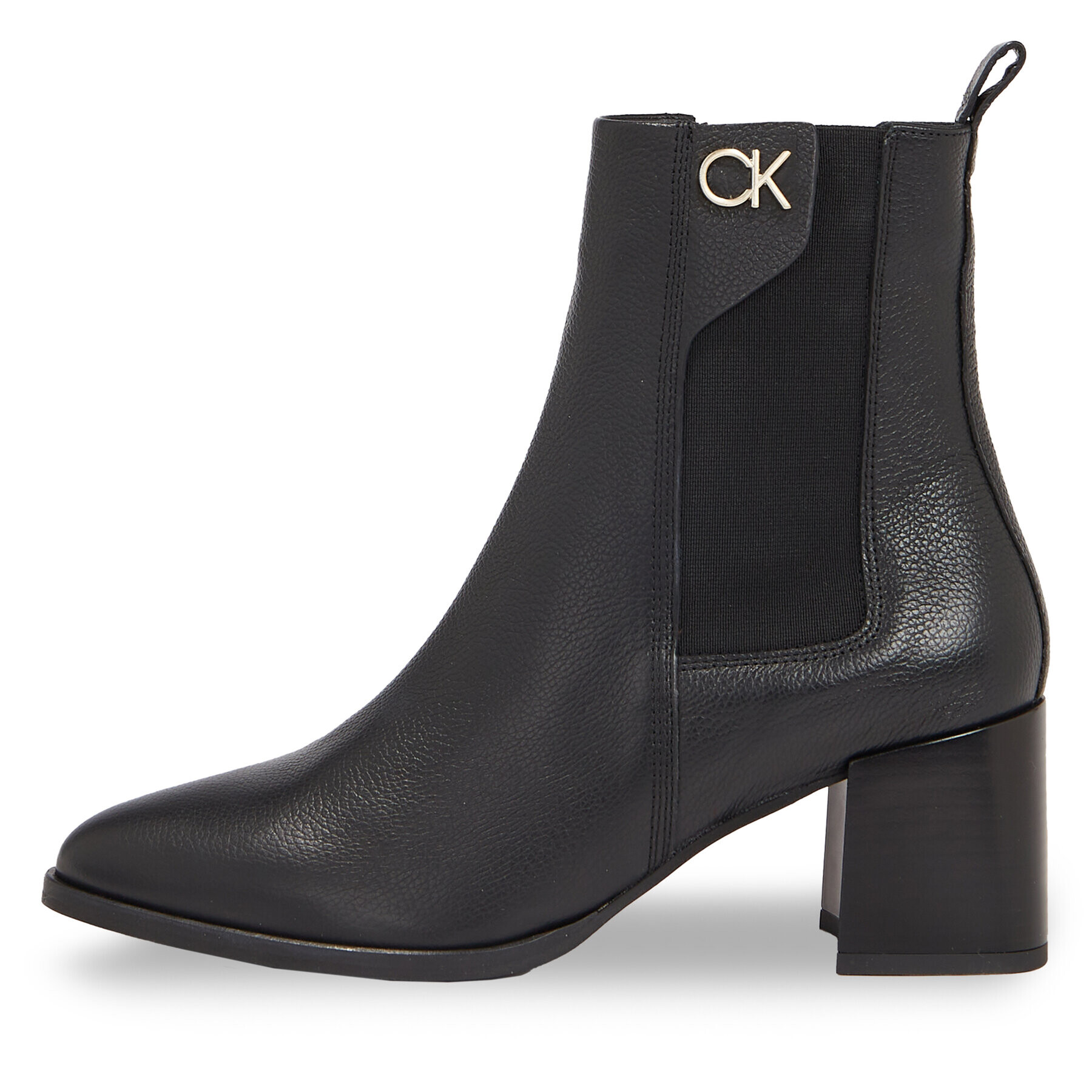 Calvin Klein Боти Almond Chelsea Boot W/Hw 55 HW0HW01814 Черен - Pepit.bg