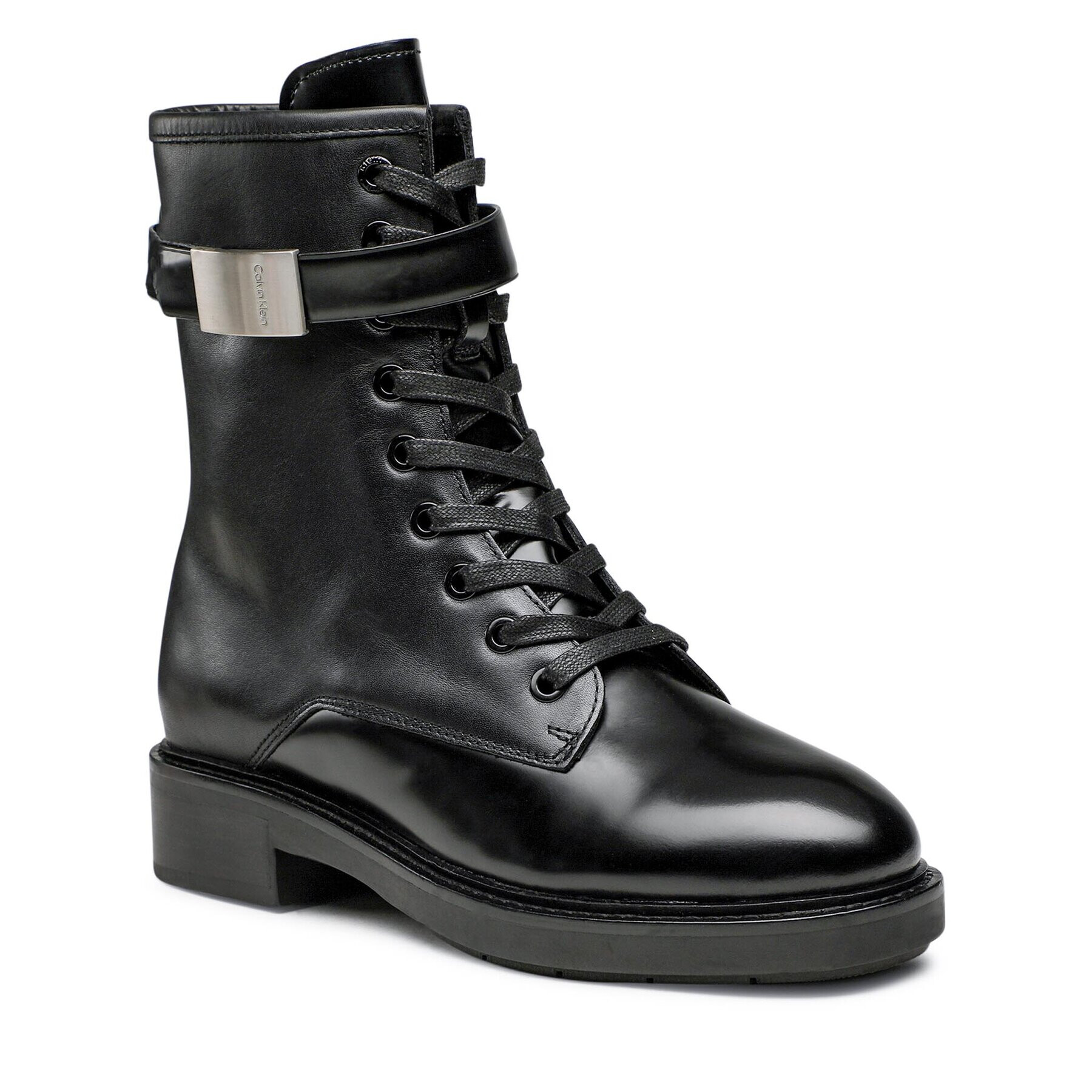 Calvin Klein Боти Combat Boot W/Hw HW0HW01360 Черен - Pepit.bg