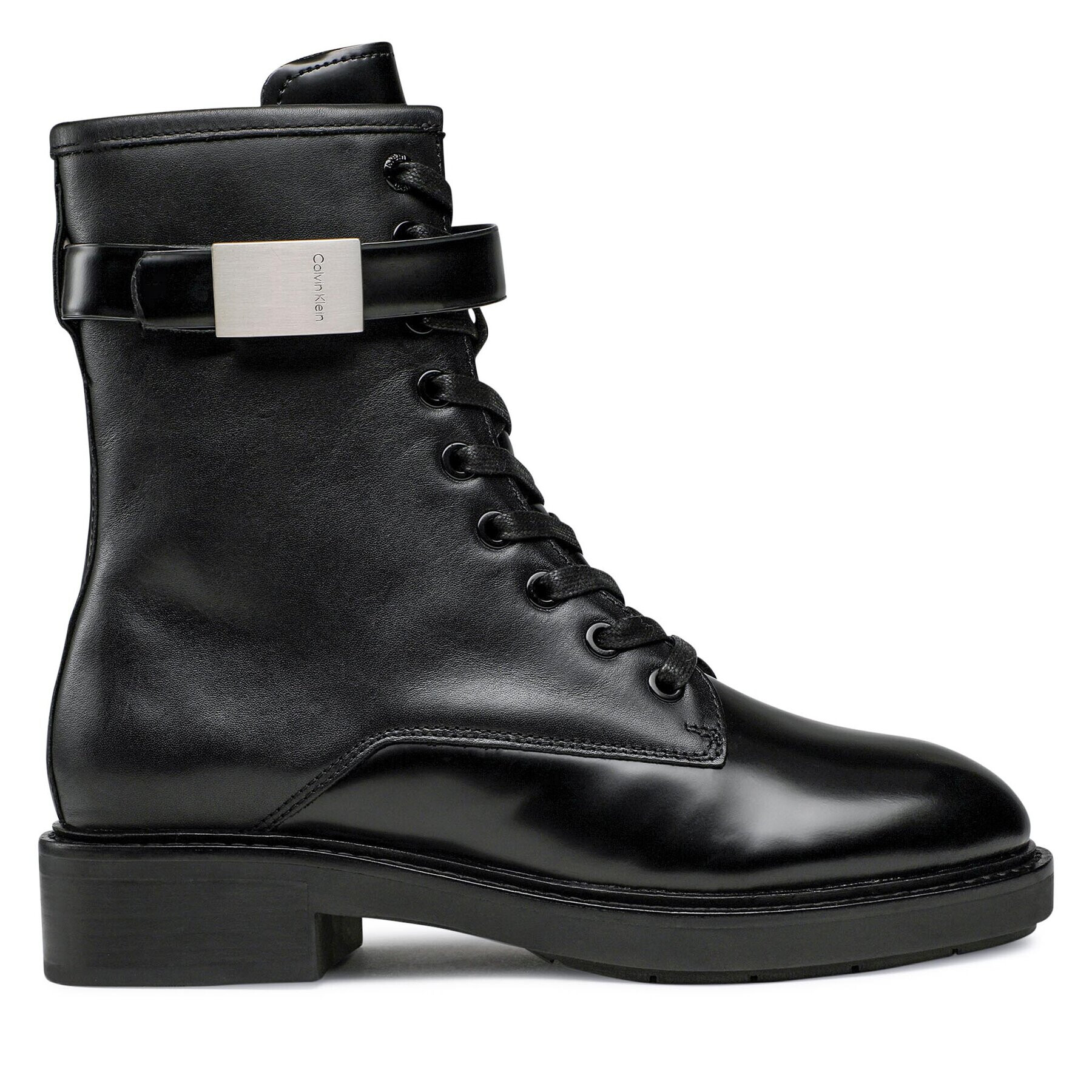 Calvin Klein Боти Combat Boot W/Hw HW0HW01360 Черен - Pepit.bg