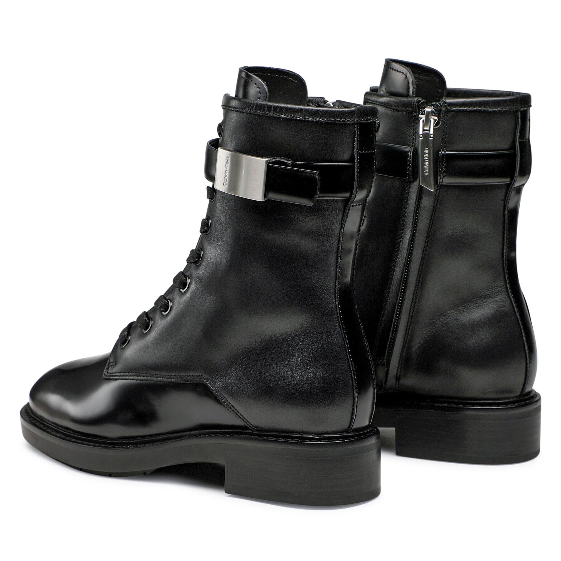 Calvin Klein Боти Combat Boot W/Hw HW0HW01360 Черен - Pepit.bg