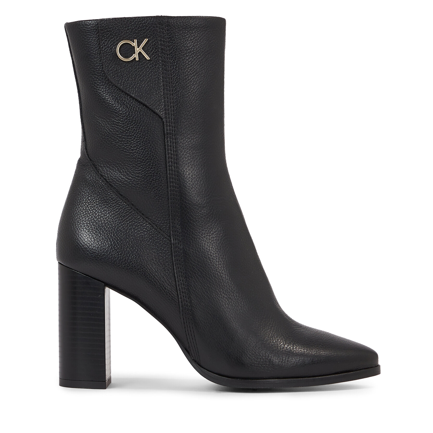 Calvin Klein Боти Cup Heel Ankle Boot W/Hw 80 HW0HW01750 Черен - Pepit.bg