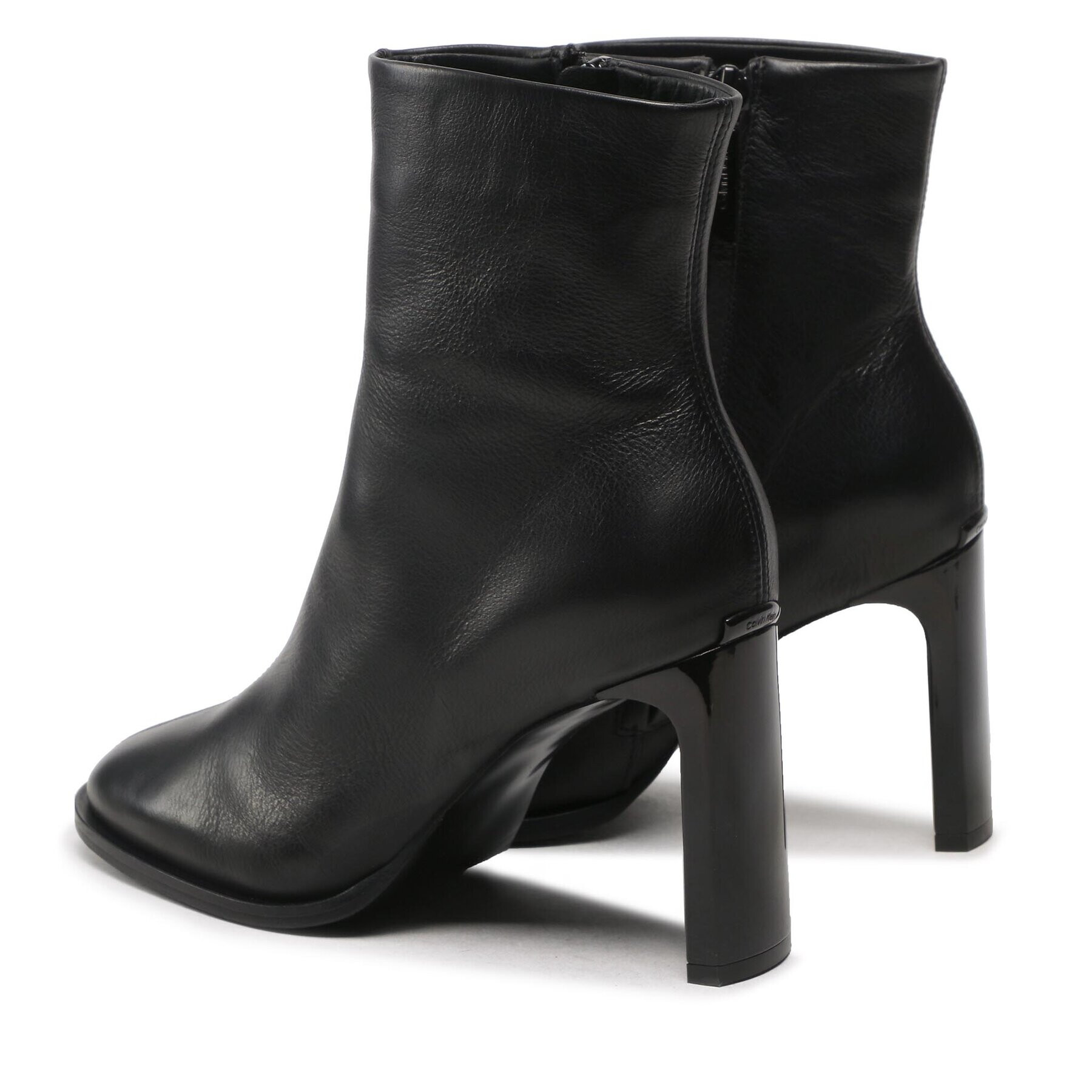 Calvin Klein Боти Curved Stil Ankle Boot 80 HW0HW01240 Черен - Pepit.bg