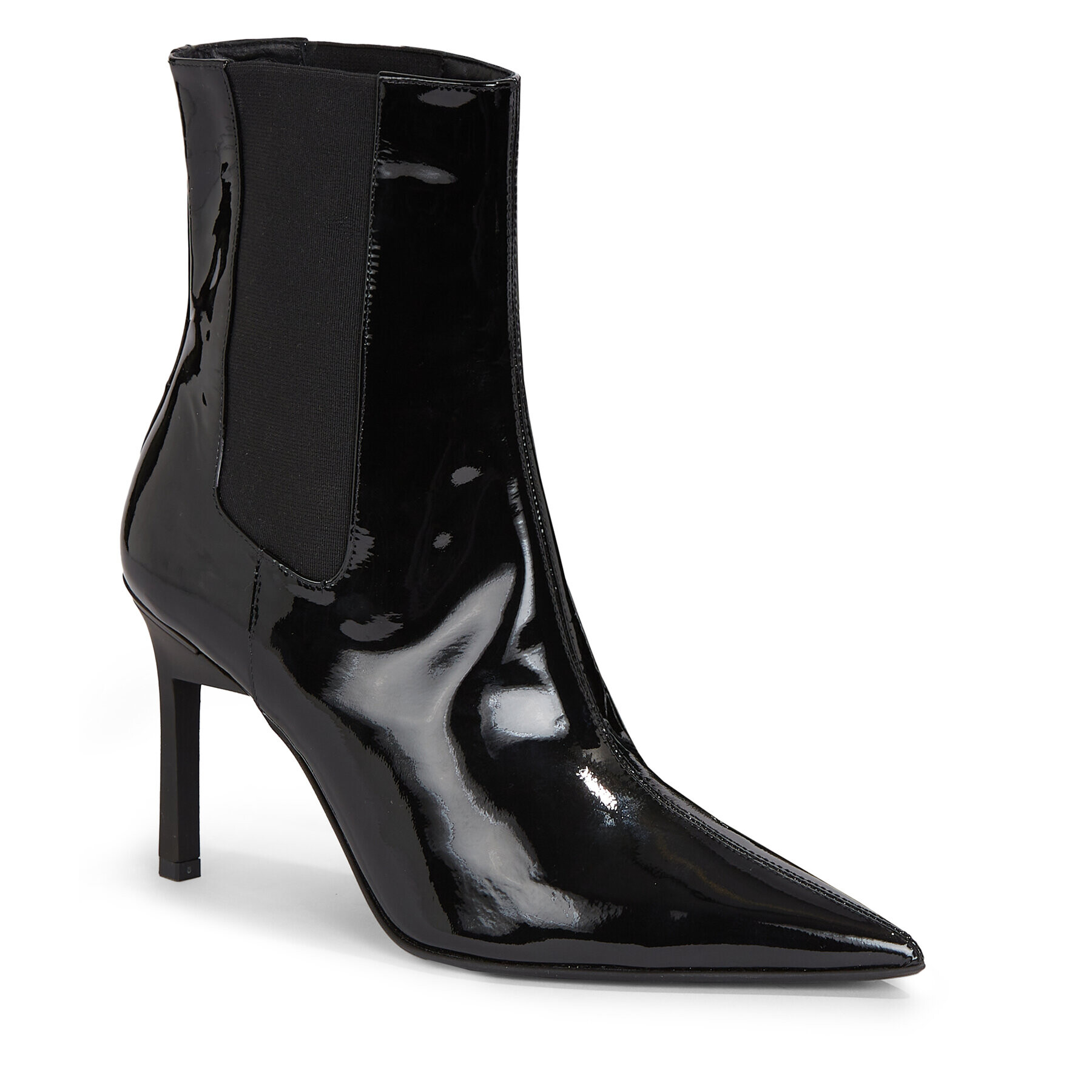 Calvin Klein Боти Geo Stiletto Chelsea Boot 90-Pat HW0HW01809 Черен - Pepit.bg