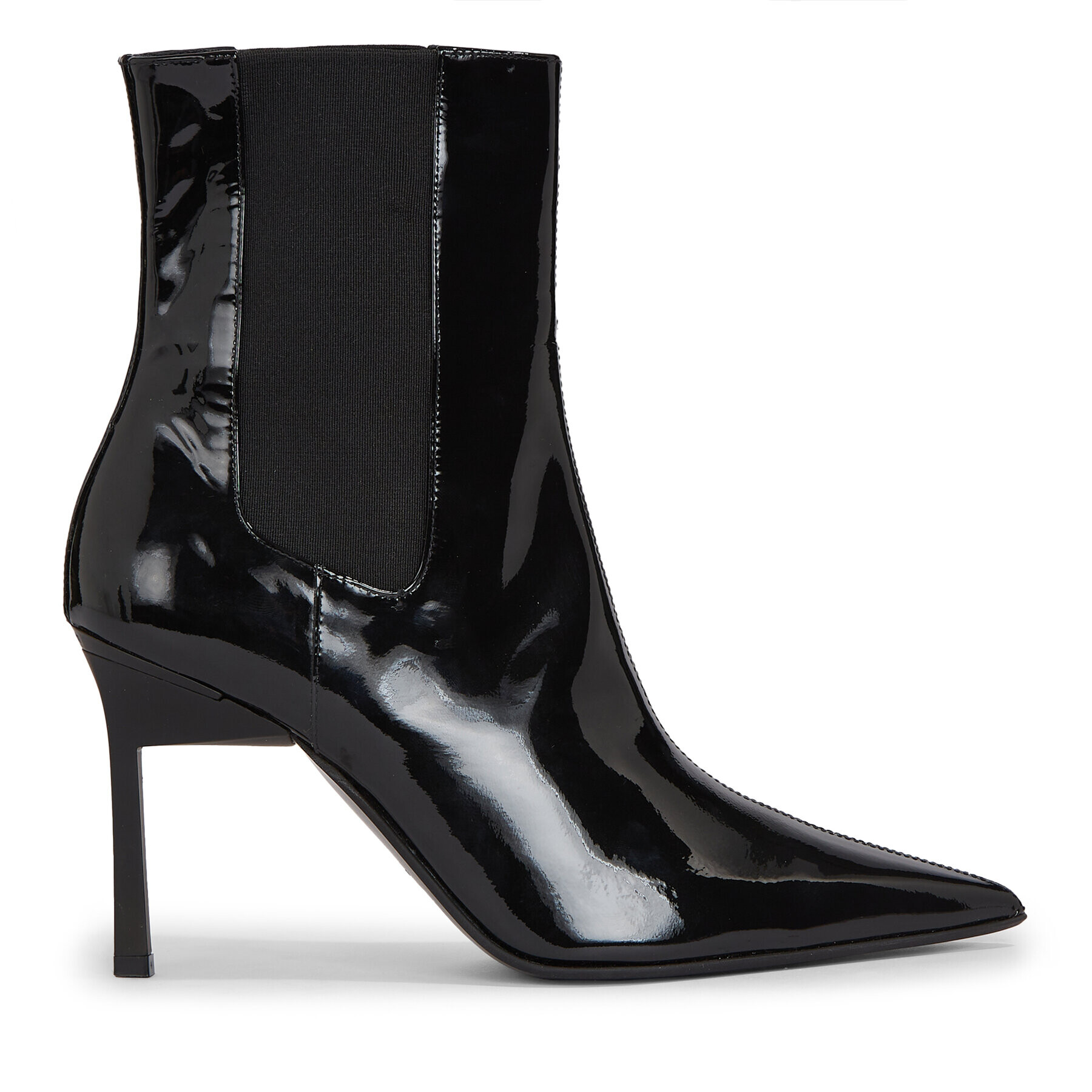 Calvin Klein Боти Geo Stiletto Chelsea Boot 90-Pat HW0HW01809 Черен - Pepit.bg