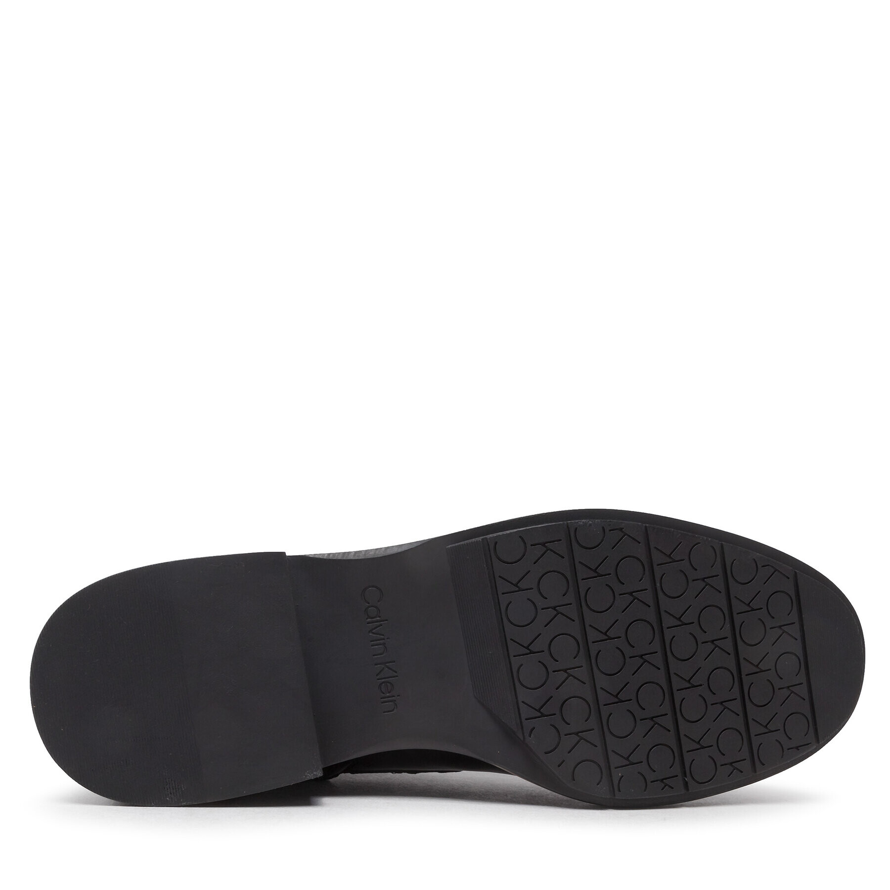 Calvin Klein Боти Rubber Sole Combat Boot HW0HW01292 Черен - Pepit.bg