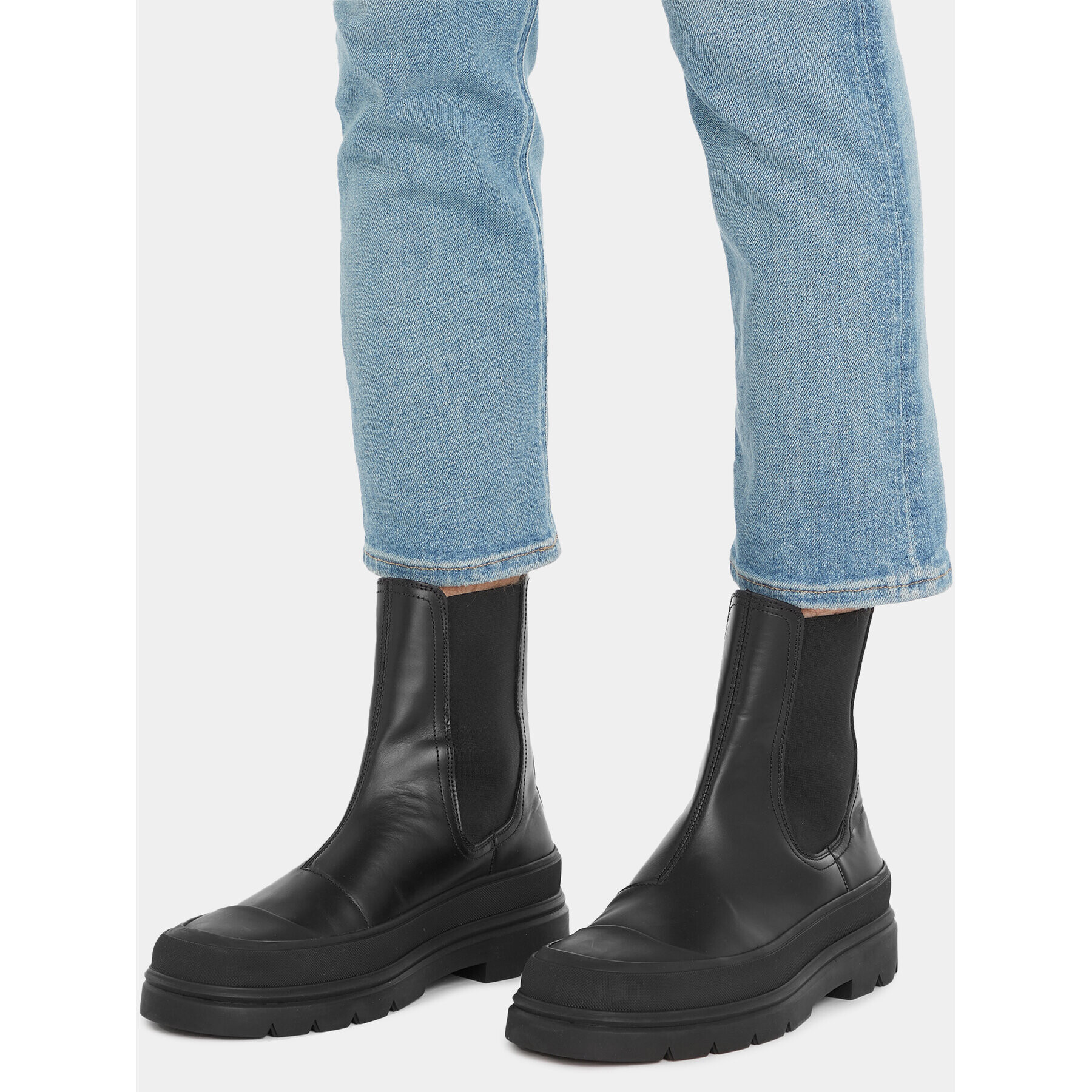 Calvin Klein Боти тип челси Chelsea Boot High HM0HM01215 Черен - Pepit.bg