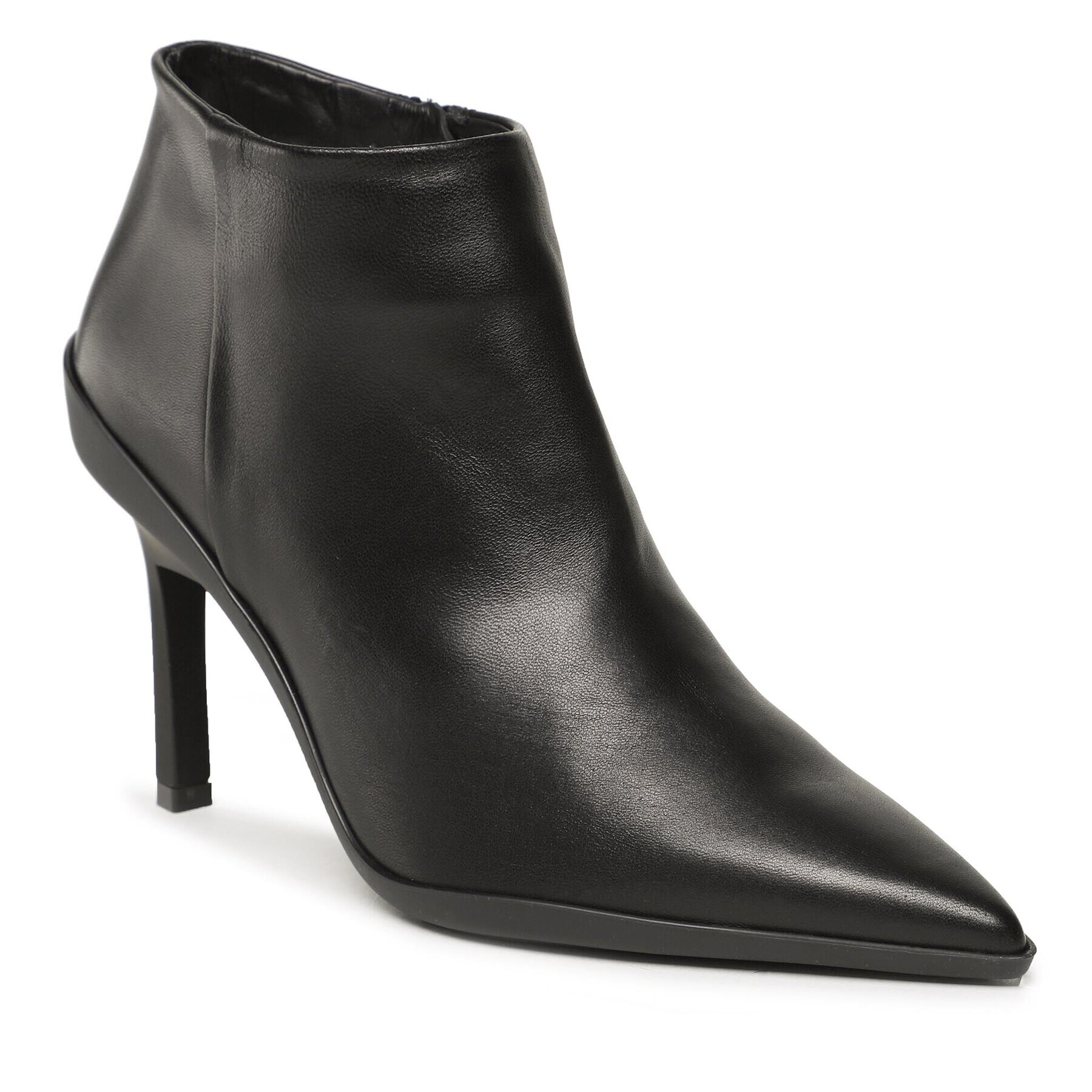 Calvin Klein Боти Wrap Stiletto Ankle Boot 90Hh HW0HW01600 Черен - Pepit.bg