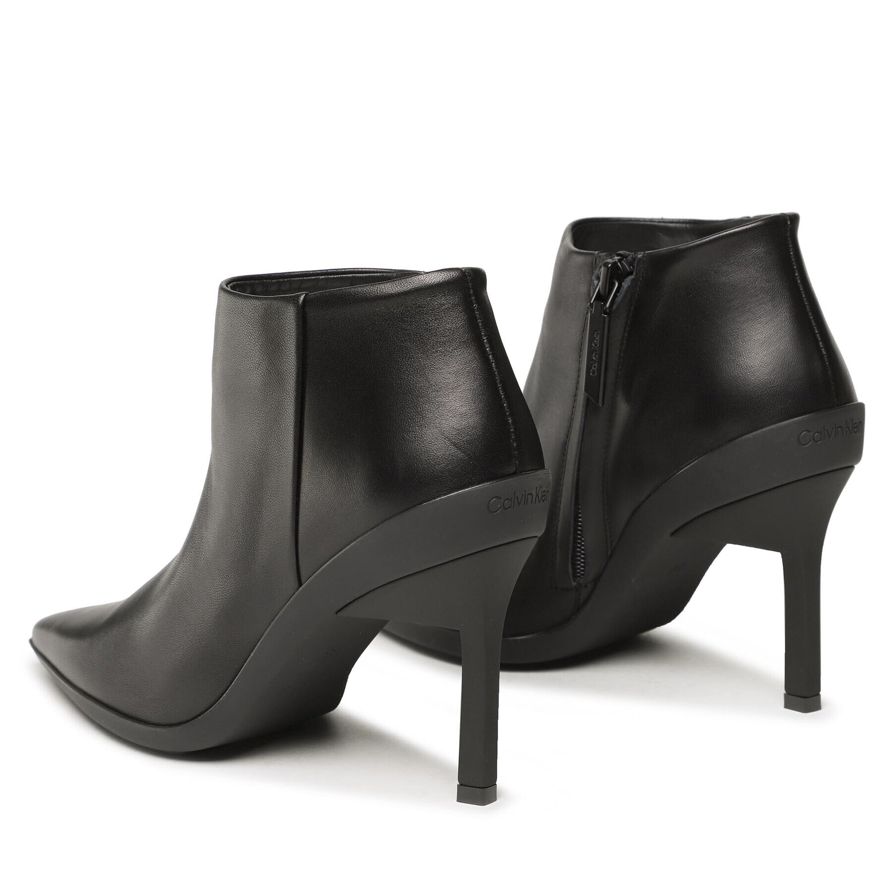 Calvin Klein Боти Wrap Stiletto Ankle Boot 90Hh HW0HW01600 Черен - Pepit.bg