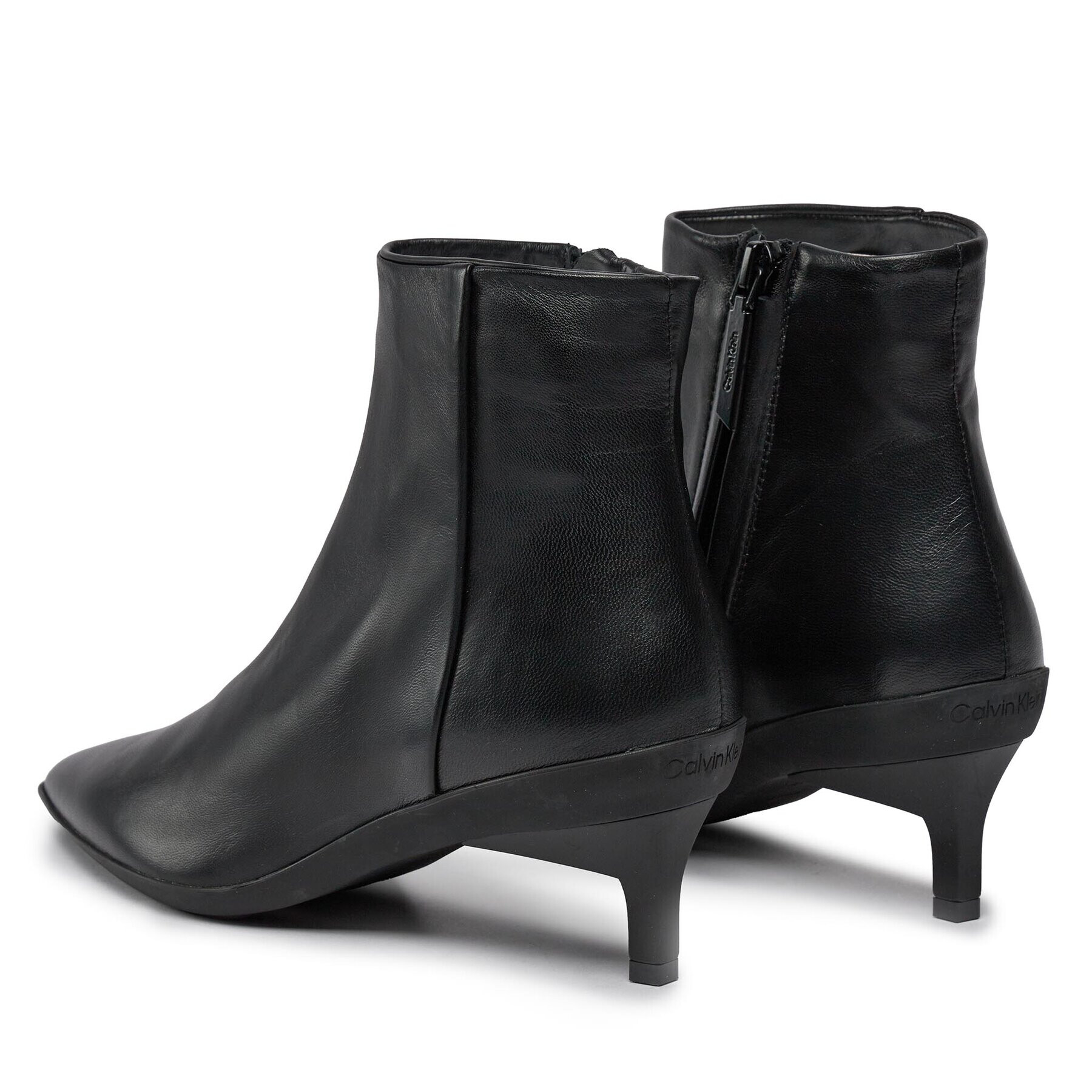 Calvin Klein Боти Wrapped Stil Ankle Boot 50 HW0HW01838 Черен - Pepit.bg