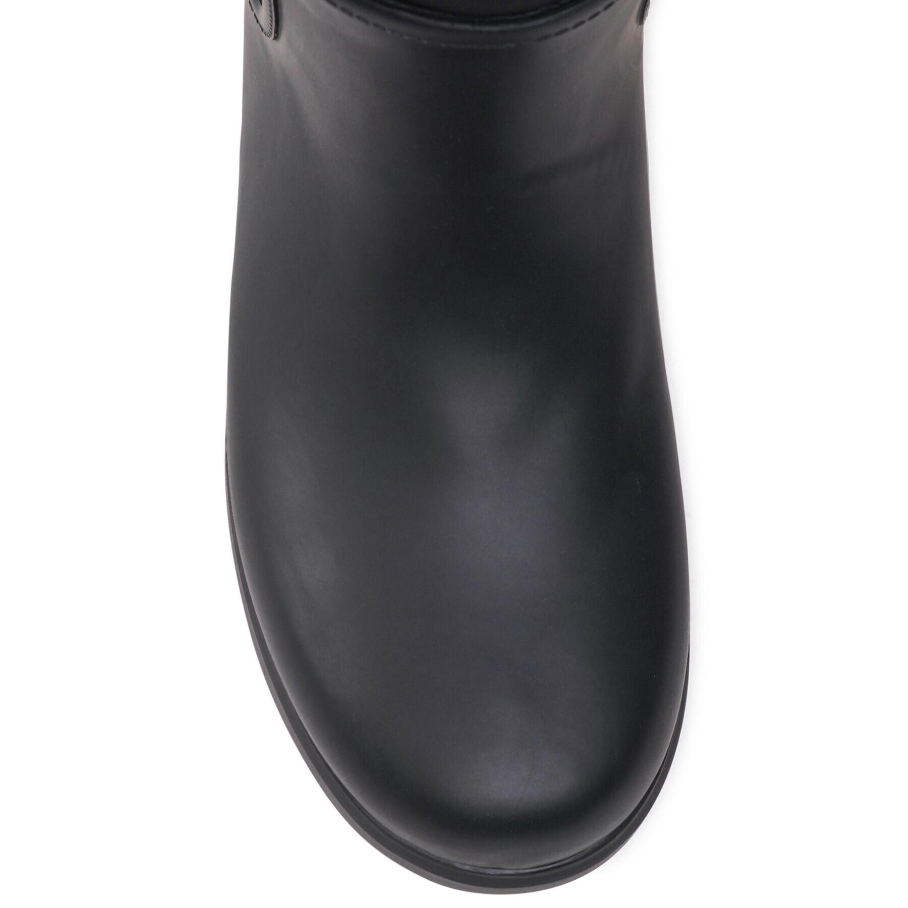 Calvin Klein Ботуши Rain Boot Wedge High HW0HW01264 Черен - Pepit.bg