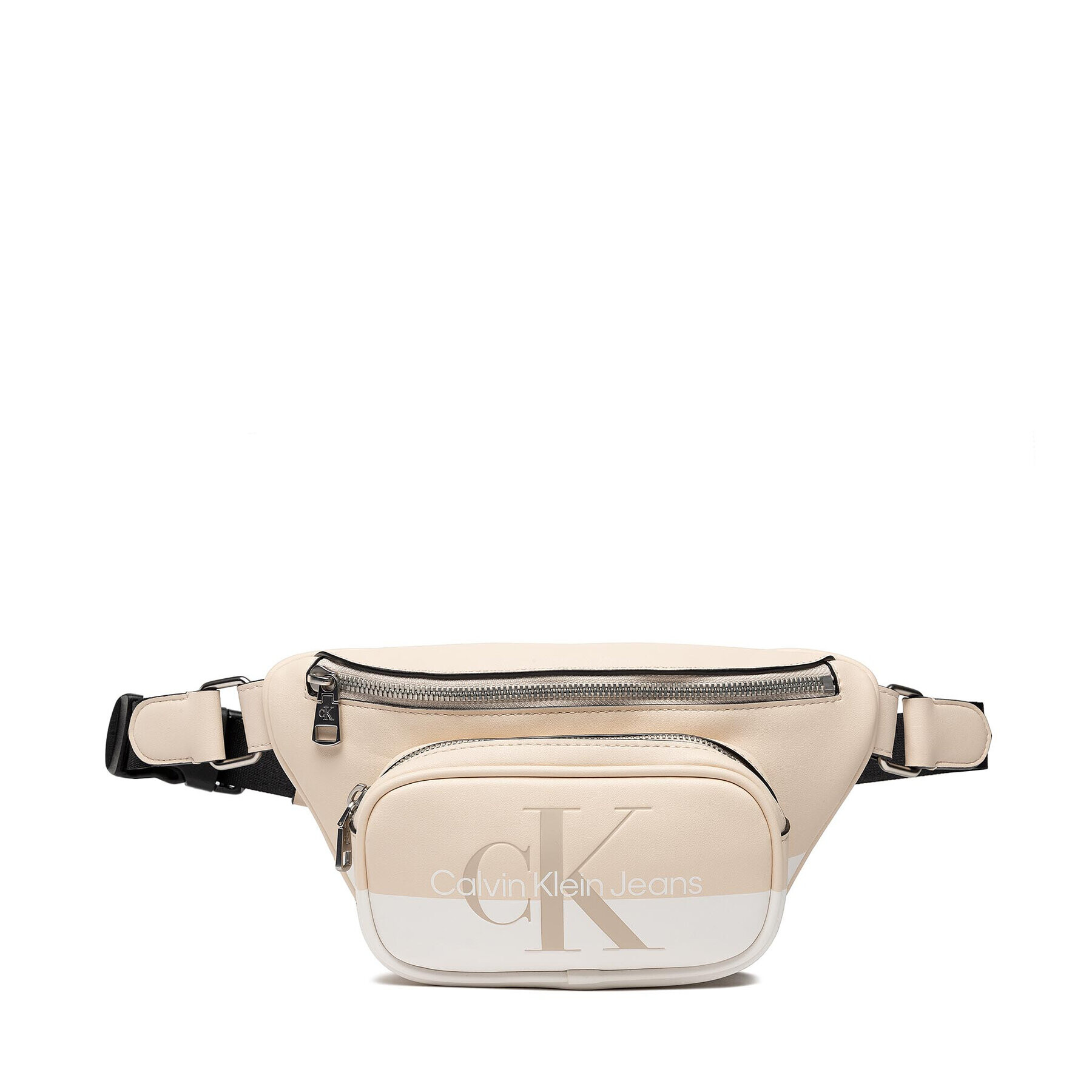 Calvin Klein Чанта за кръст Sculpted Waistbag Hero K60K609774 Бежов - Pepit.bg