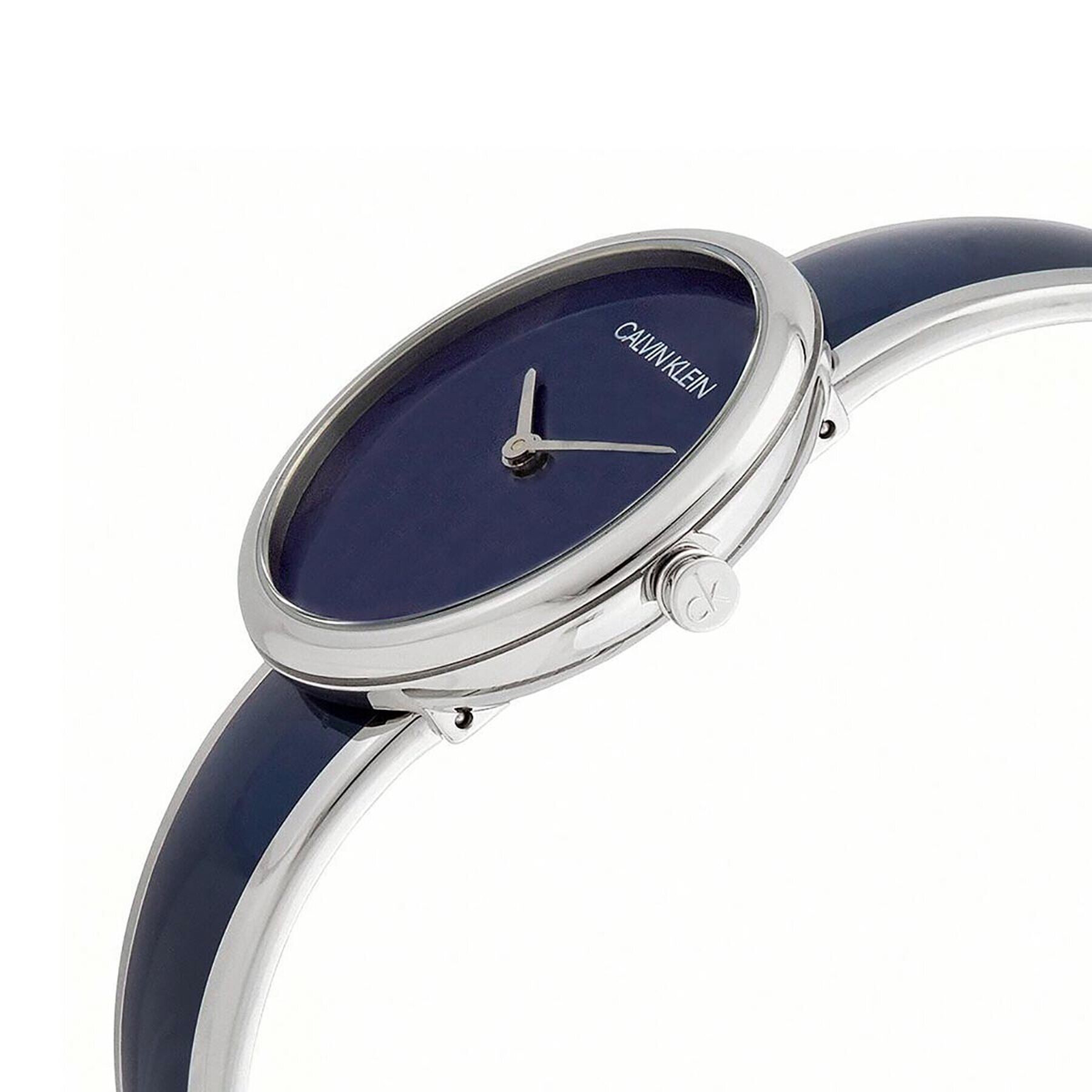 Calvin Klein Часовник Bangle Adjustable K4E2N11N Тъмносин - Pepit.bg