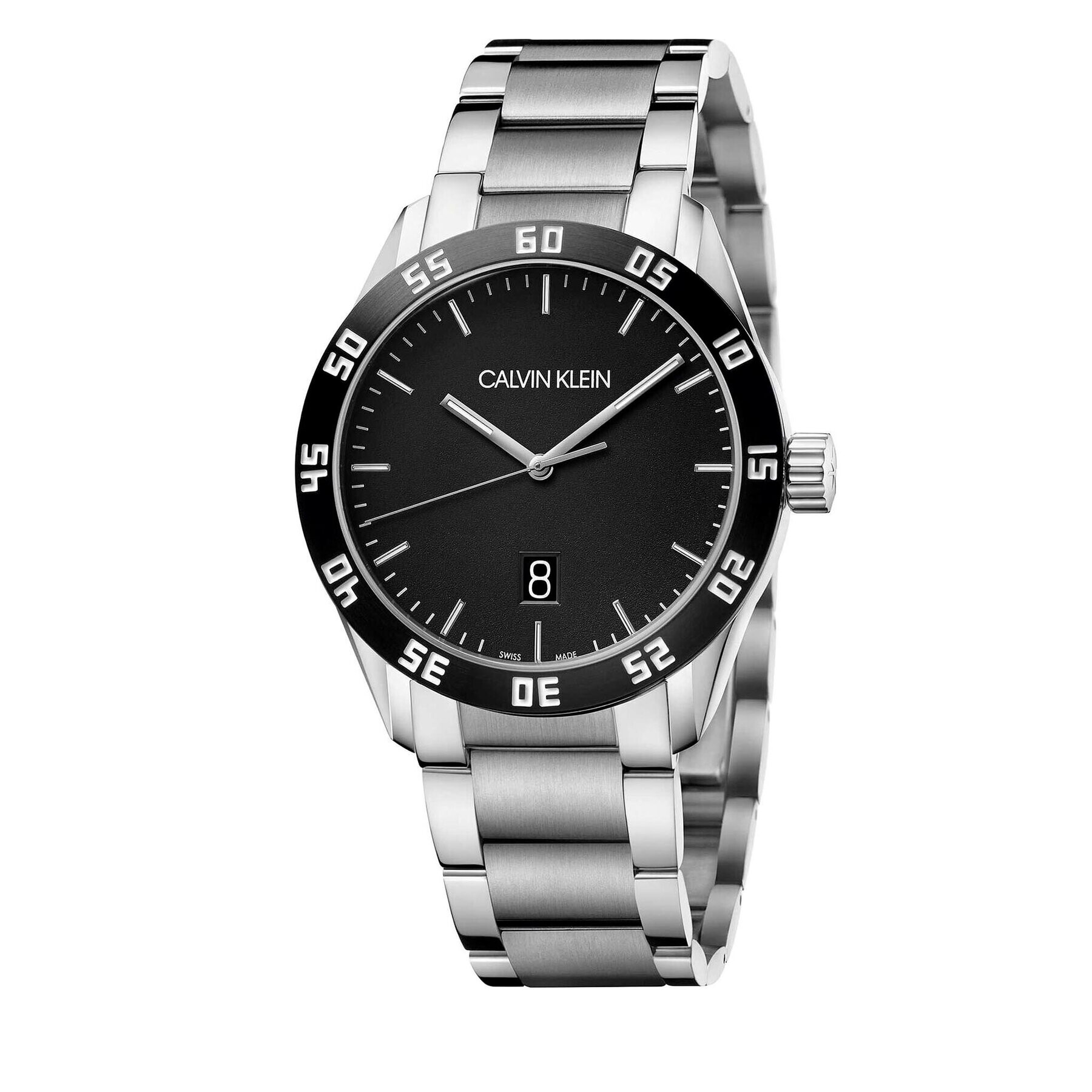 Calvin Klein Часовник Compete K9R31C41 Сребрист - Pepit.bg