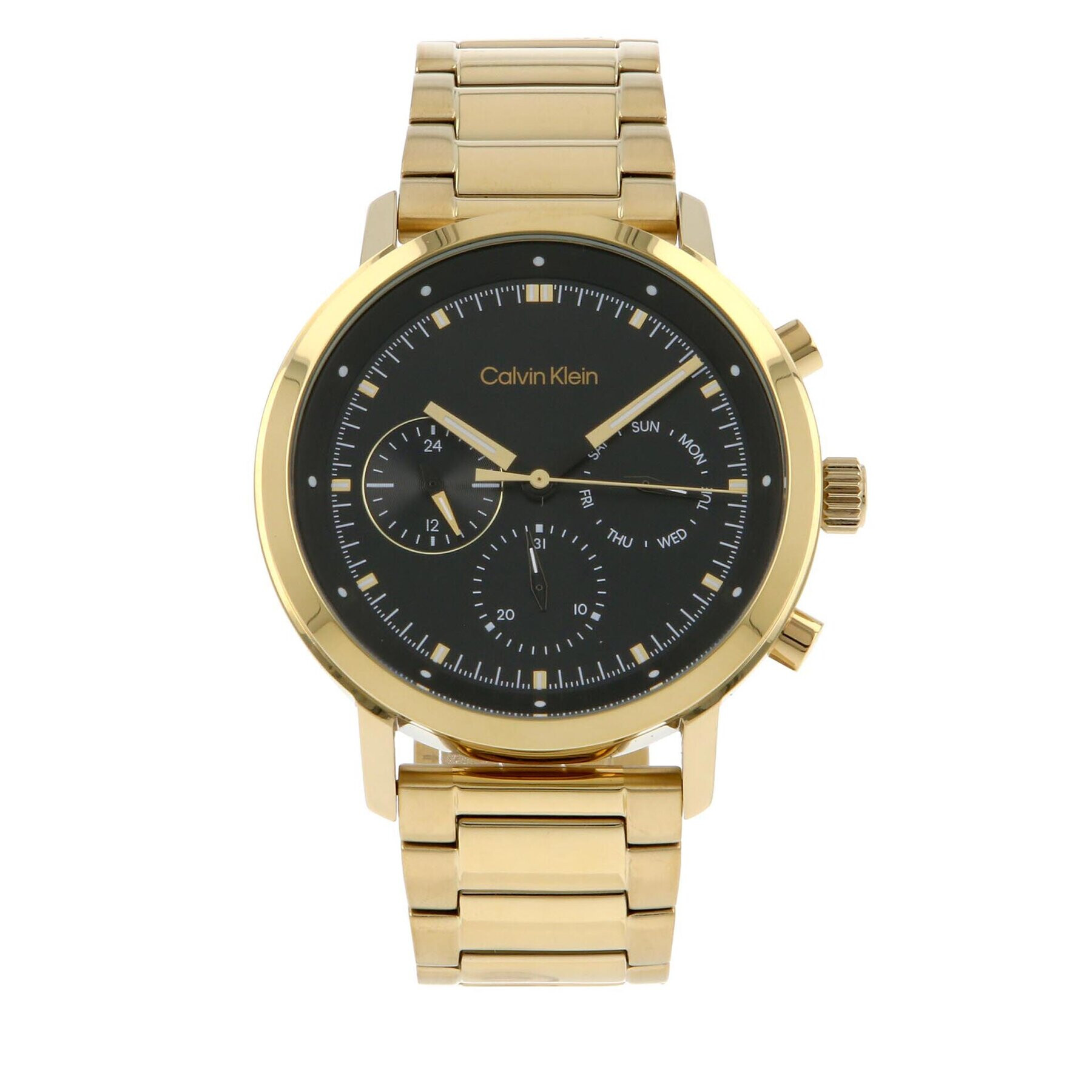 Calvin Klein Часовник Gauge 25200065 Златист - Pepit.bg
