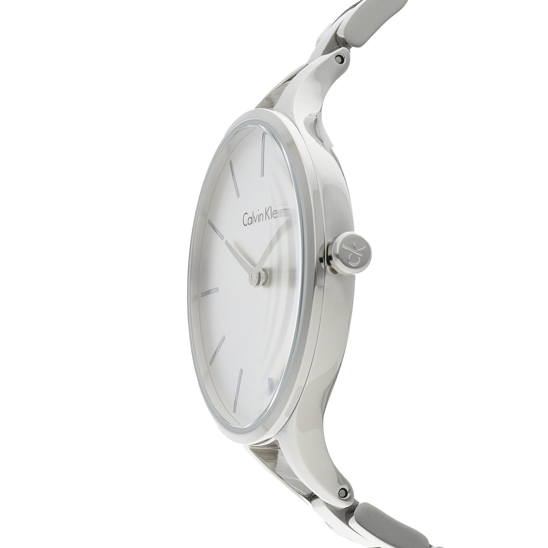 Calvin Klein Часовник Graphic K7E23146 Сребрист - Pepit.bg