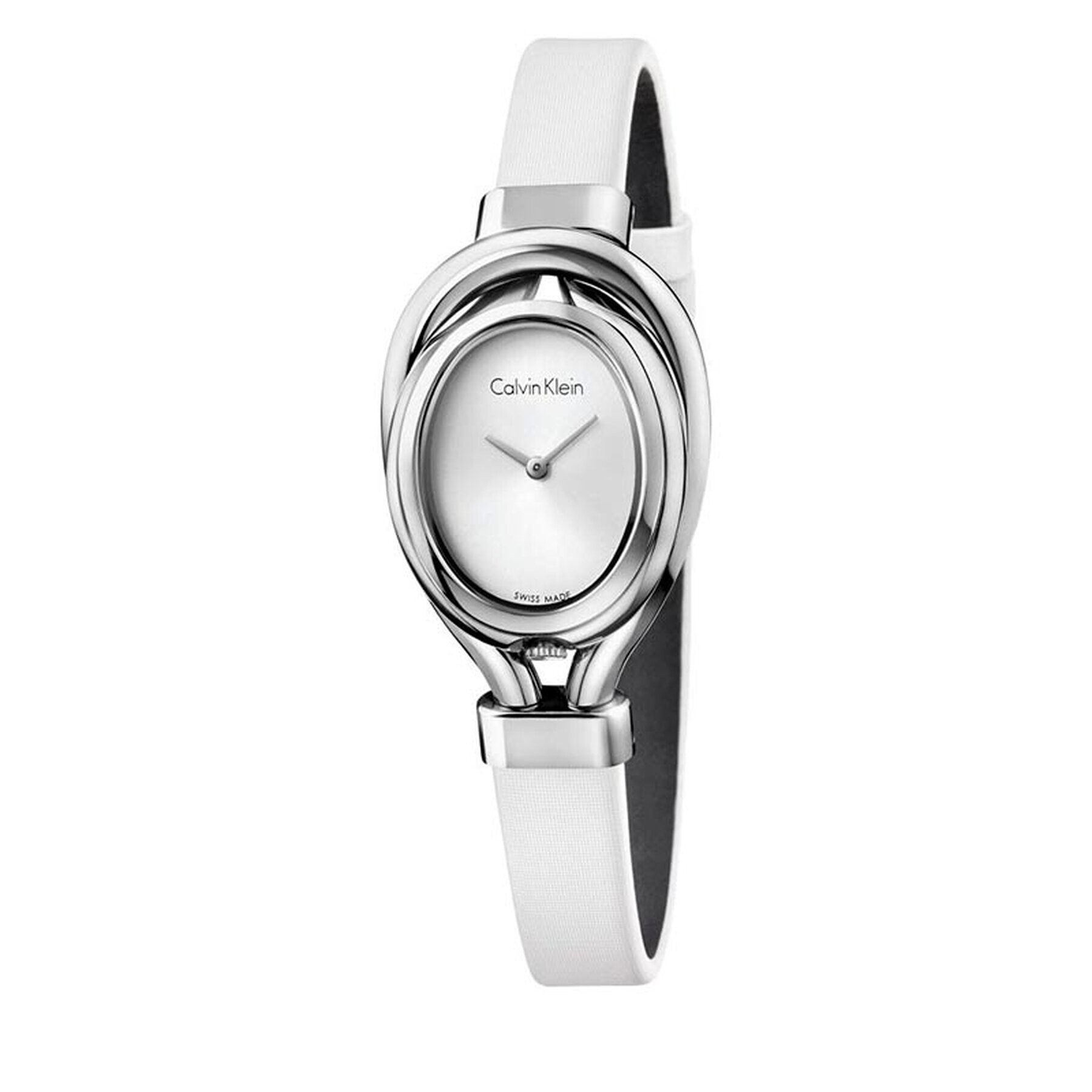 Calvin Klein Часовник Lady K5H231K6 Бял - Pepit.bg