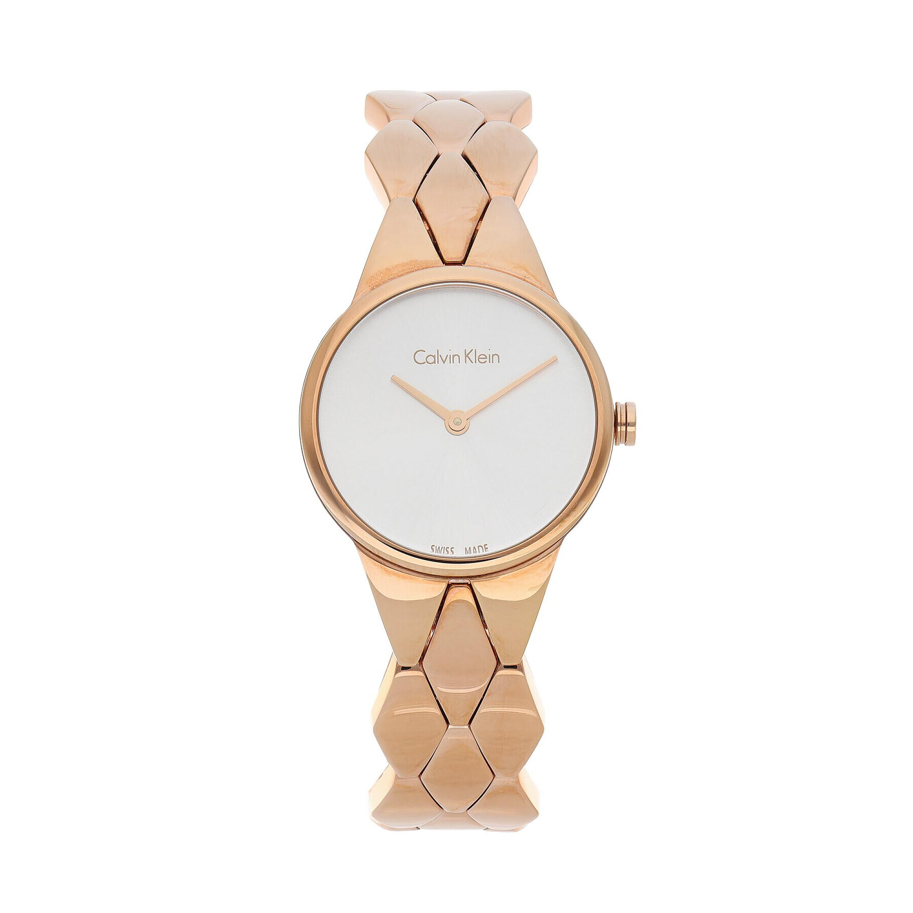Calvin Klein Часовник Lady K6E23646 Розов - Pepit.bg