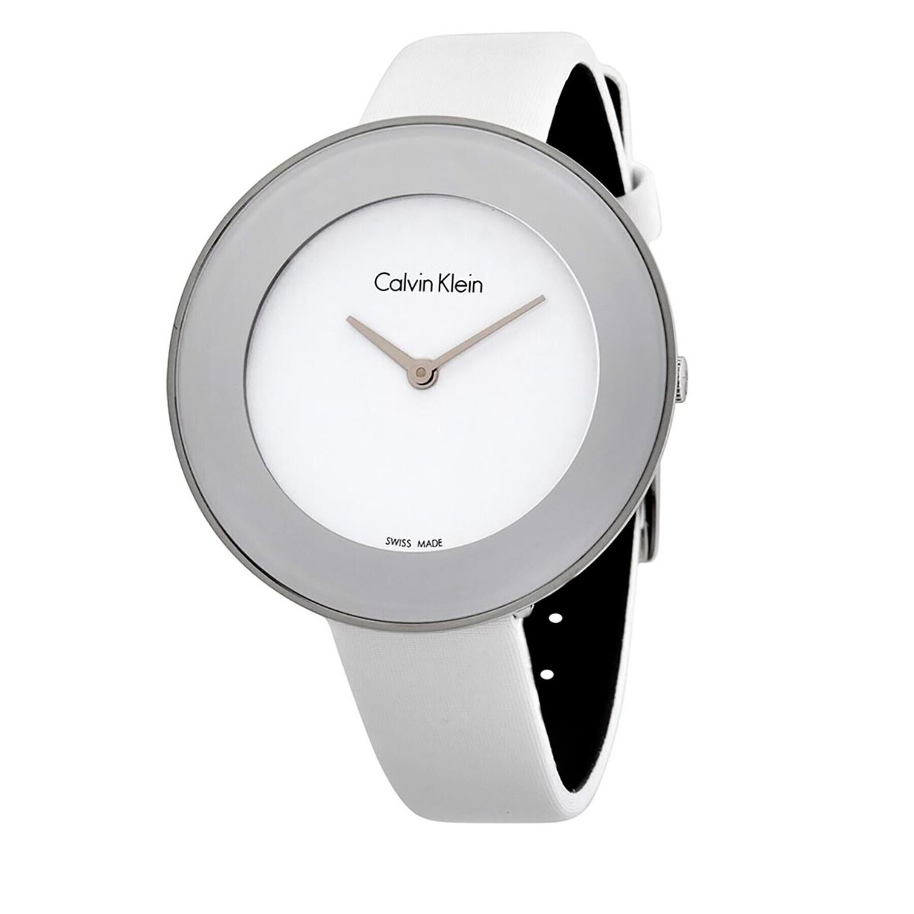 Calvin Klein Часовник Lady K7N23TK2 Бял - Pepit.bg