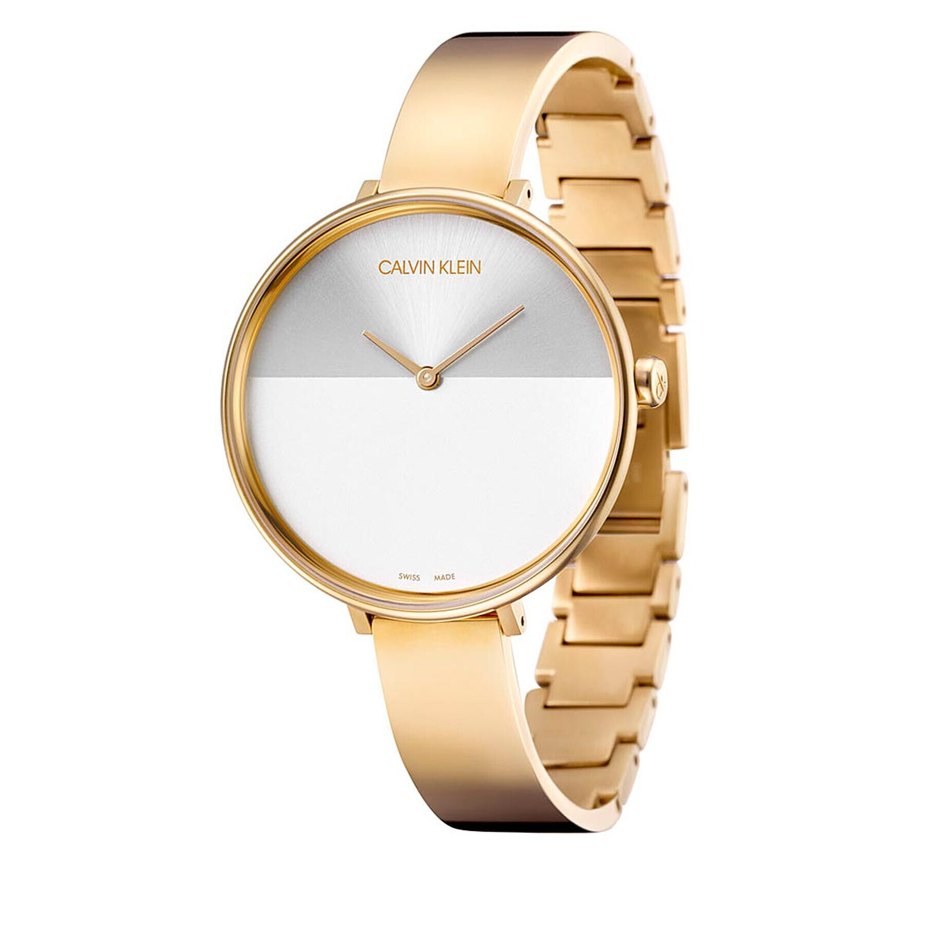 Calvin Klein Часовник Rise K7A23546 Златист - Pepit.bg