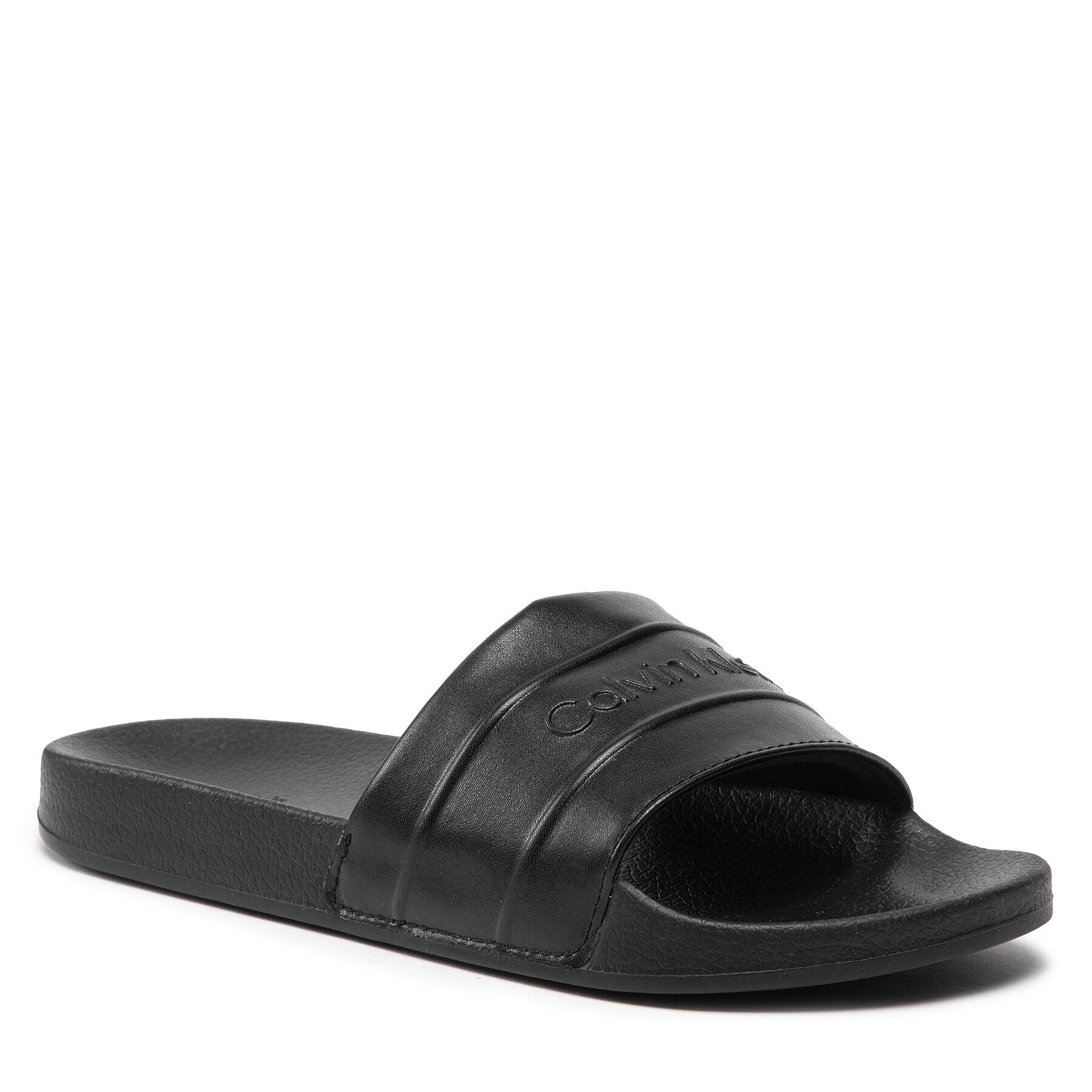Calvin Klein Чехли Pool Slide - Hf HW0HW01184 Черен - Pepit.bg
