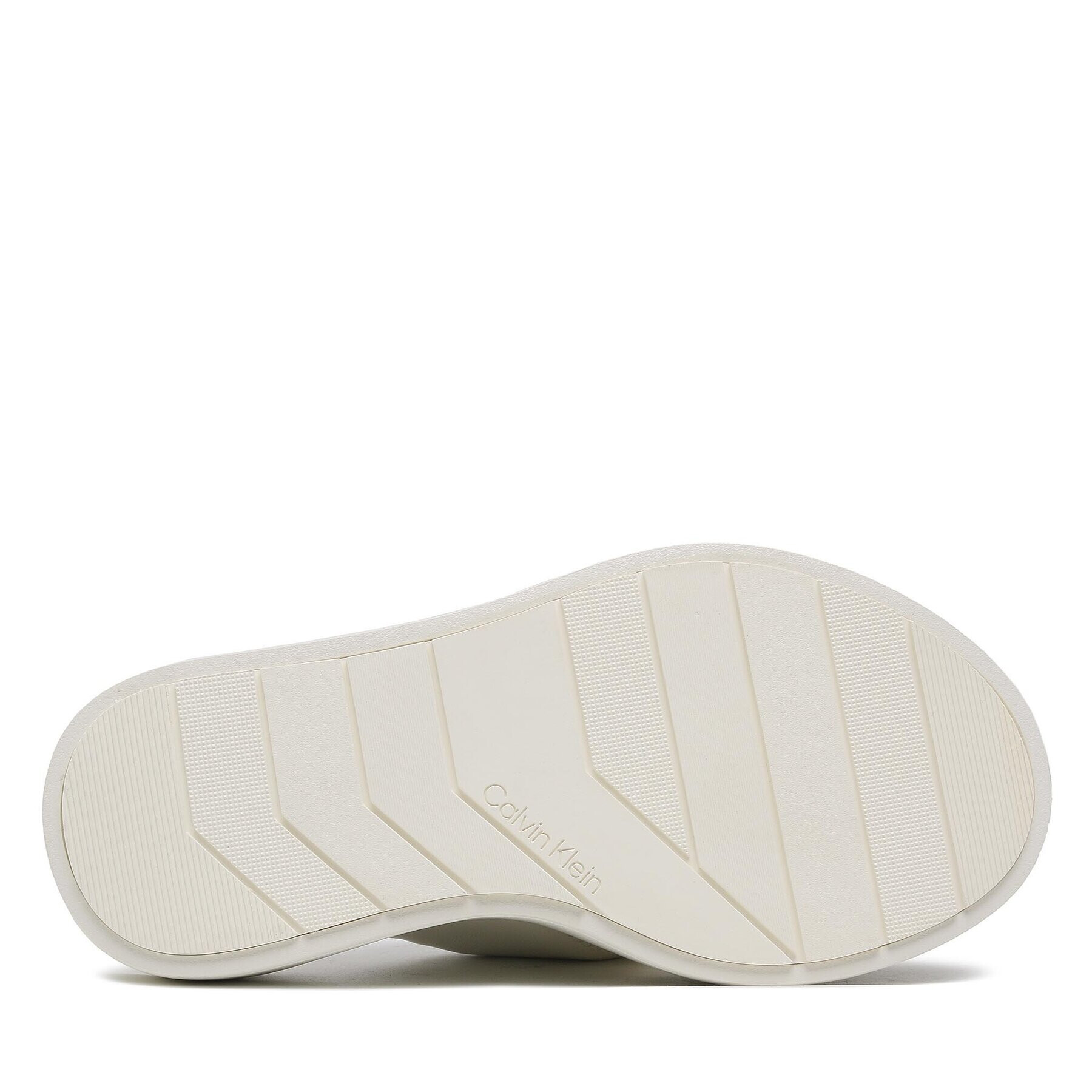 Calvin Klein Чехли Bubble Slide HW0HW01469 Бял - Pepit.bg