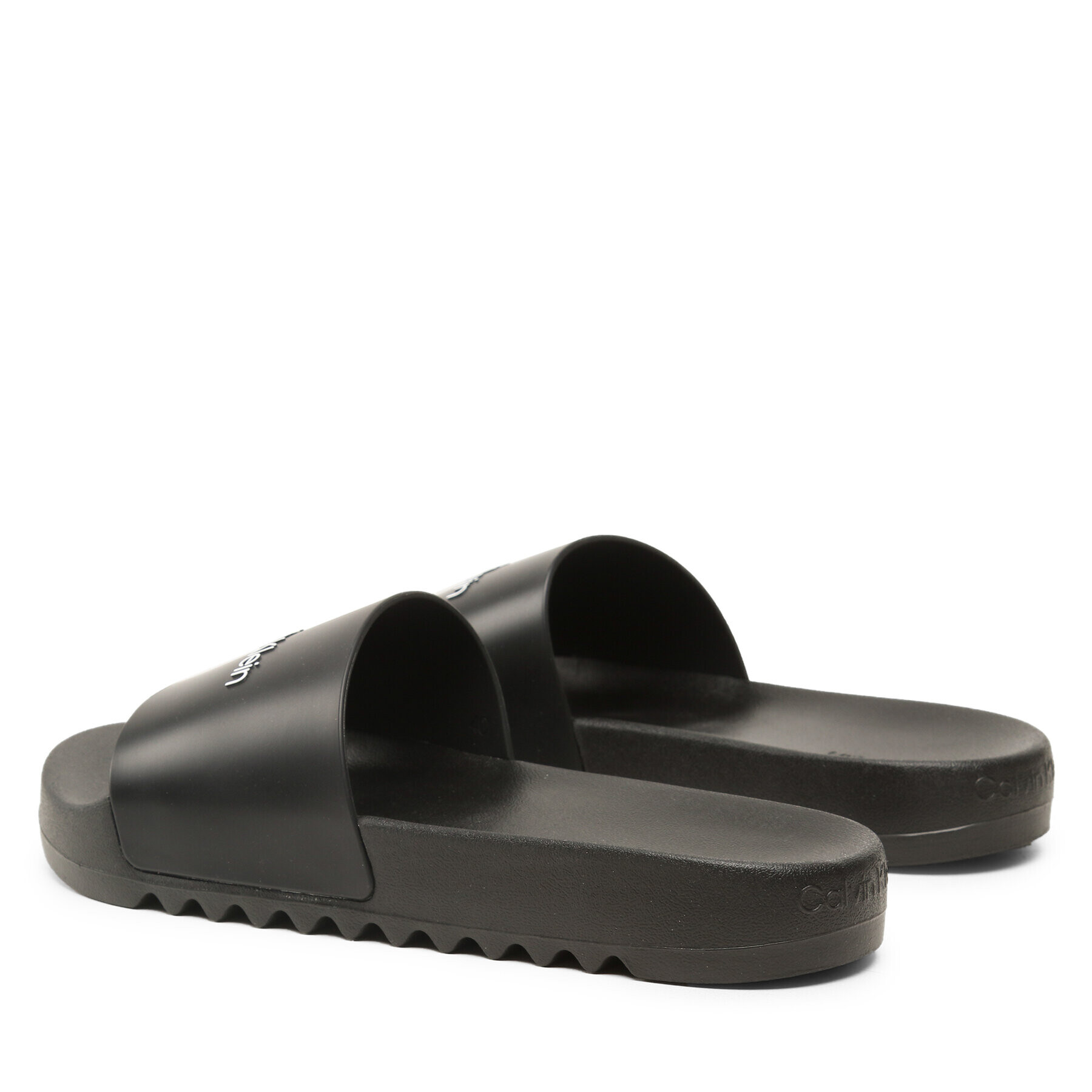 Calvin Klein Чехли Chuncky Pool Slide Rub HM0HM01063 Черен - Pepit.bg