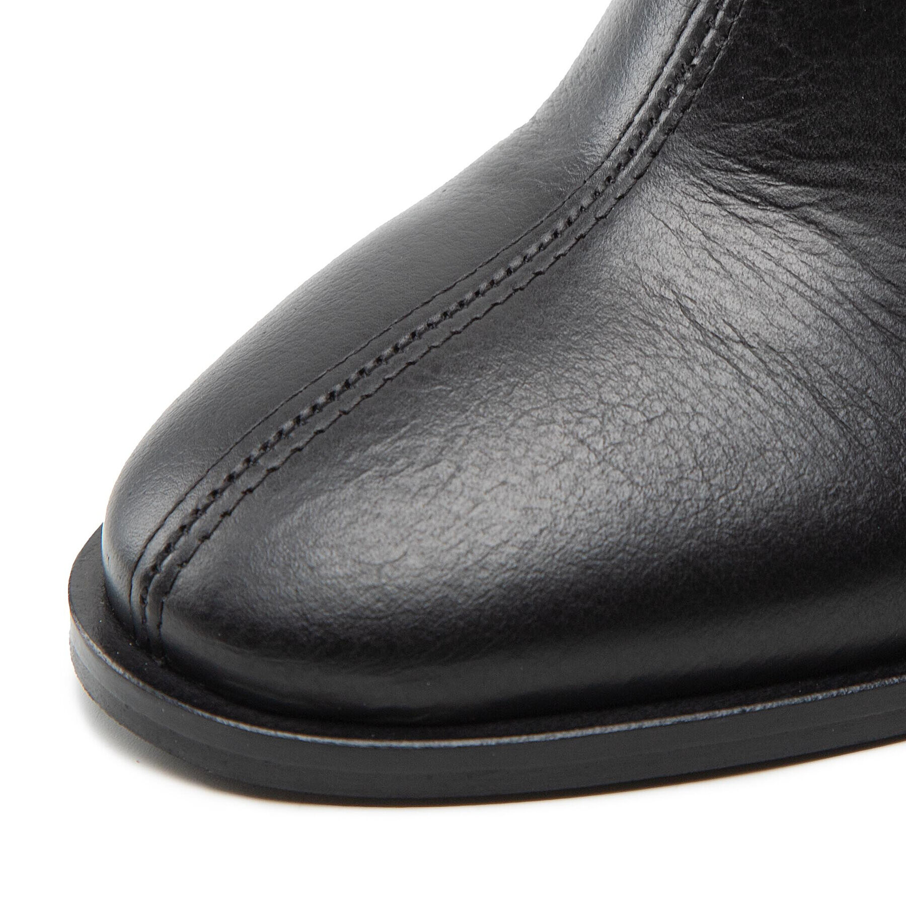 Calvin Klein Чехли Curved Stil Mule 80 HW0HW01239 Черен - Pepit.bg
