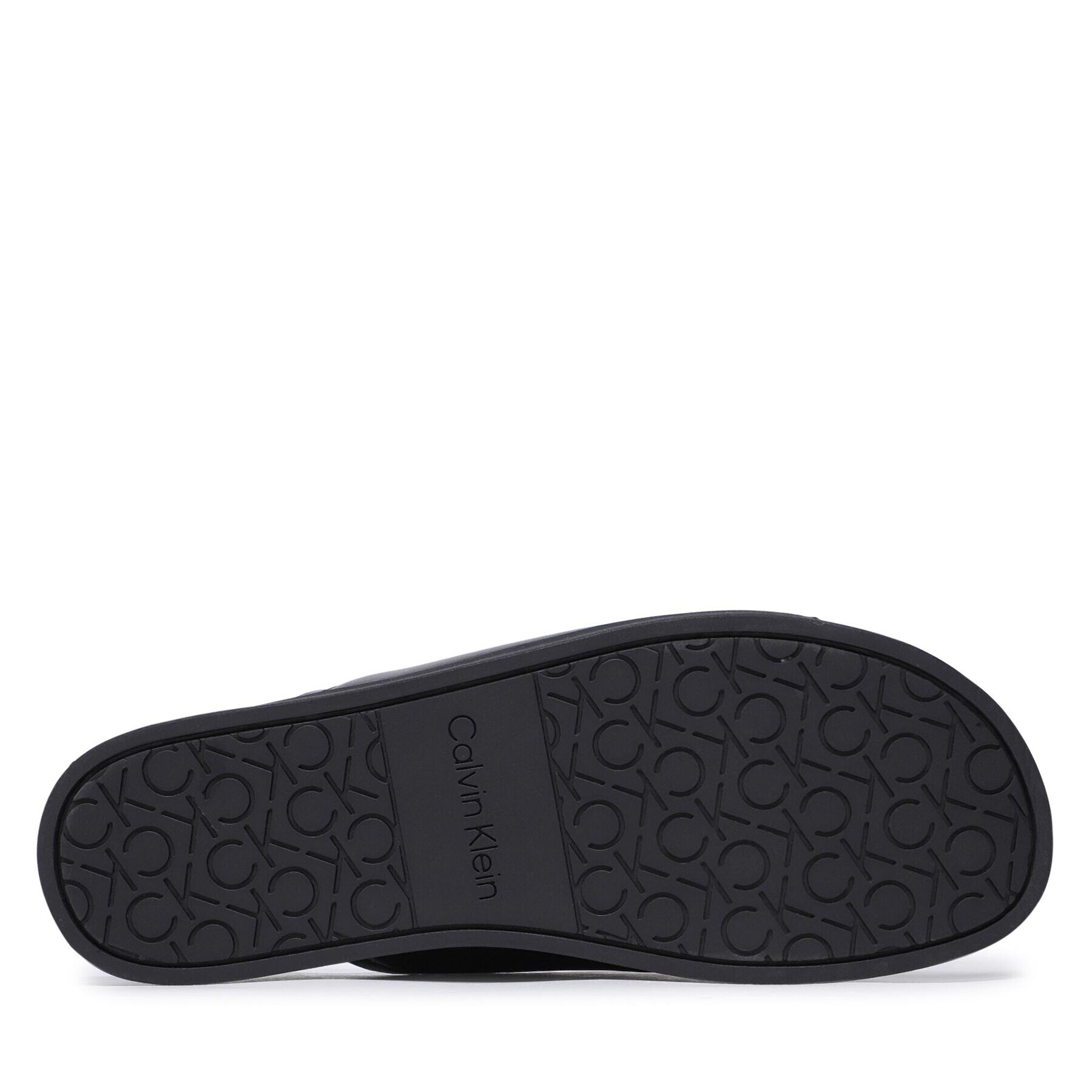 Calvin Klein Чехли Double Strap Sandal HM0HM00945 Черен - Pepit.bg