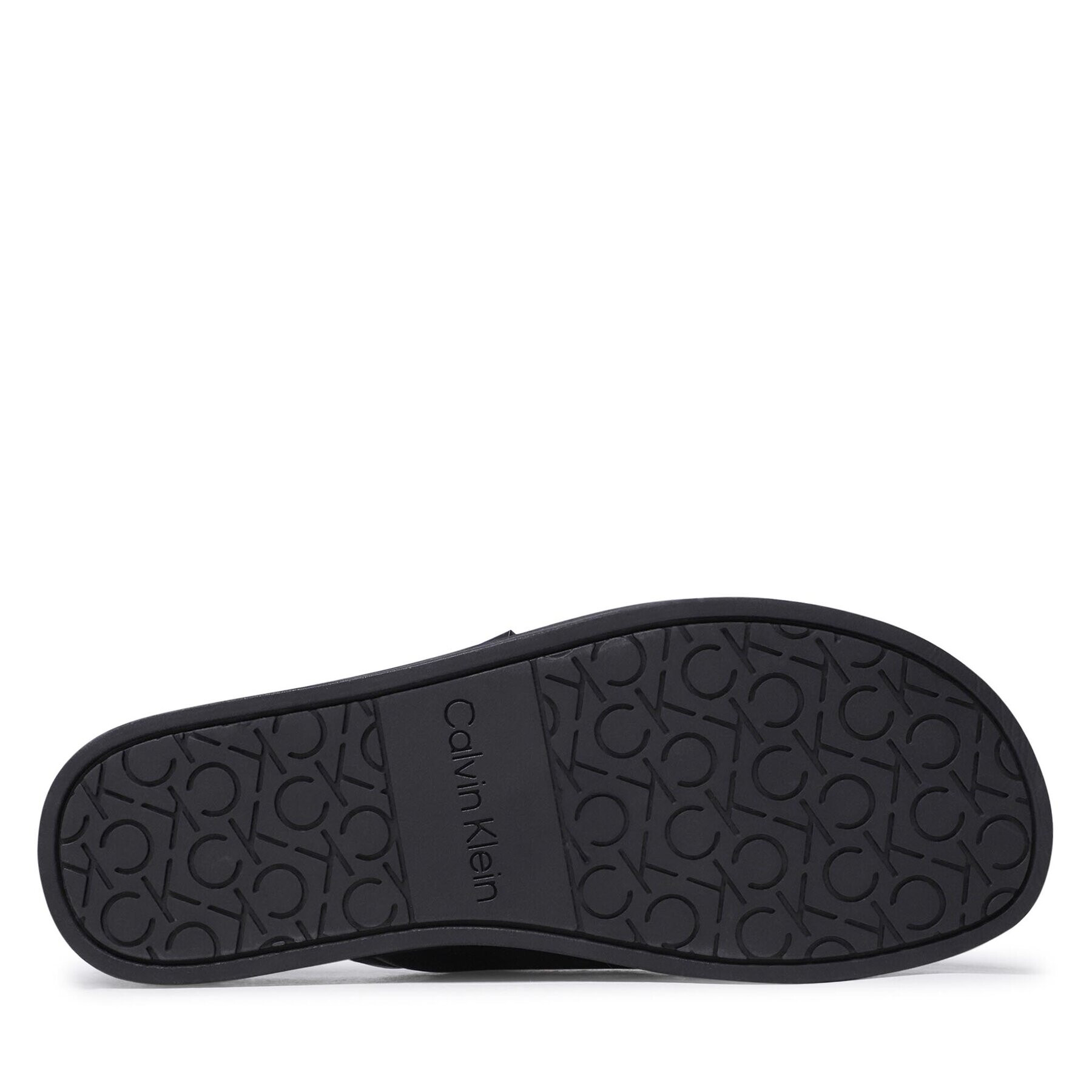 Calvin Klein Чехли Double Strap Sandal HM0HM00945 Черен - Pepit.bg