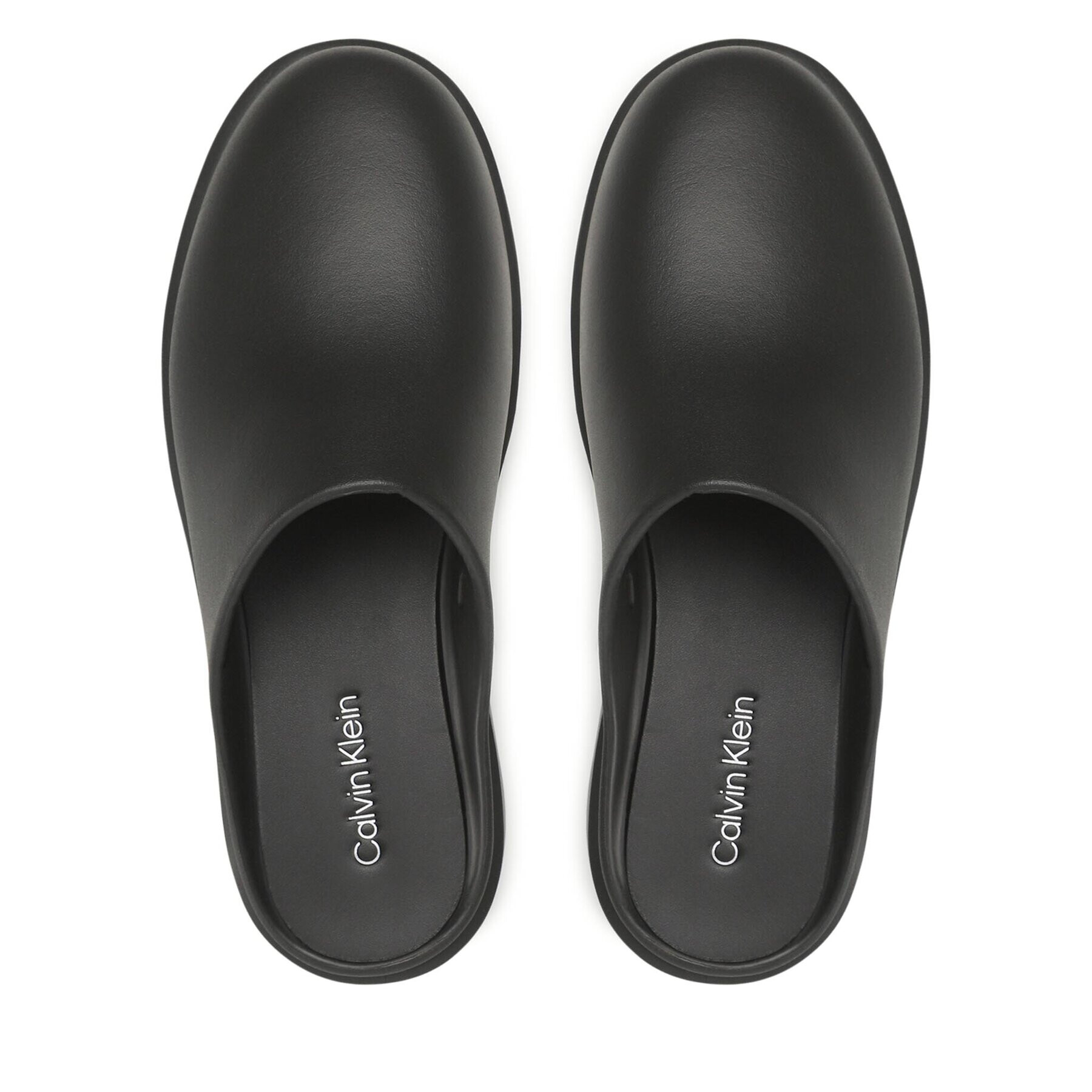 Calvin Klein Чехли Mule Slipper HM0HM00872 Черен - Pepit.bg