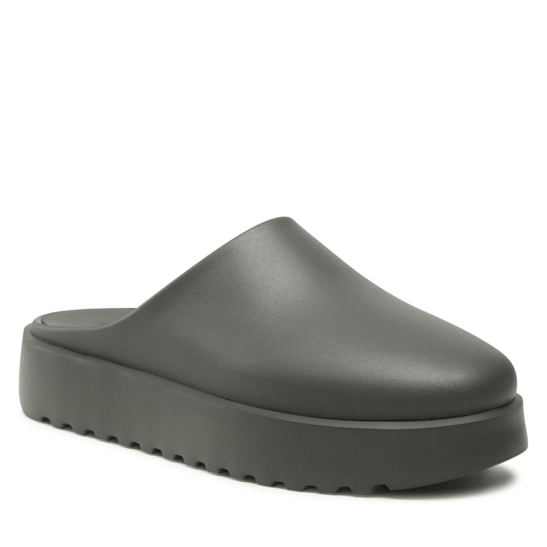 Calvin Klein Чехли Mule Slipper HM0HM00872 Каки - Pepit.bg