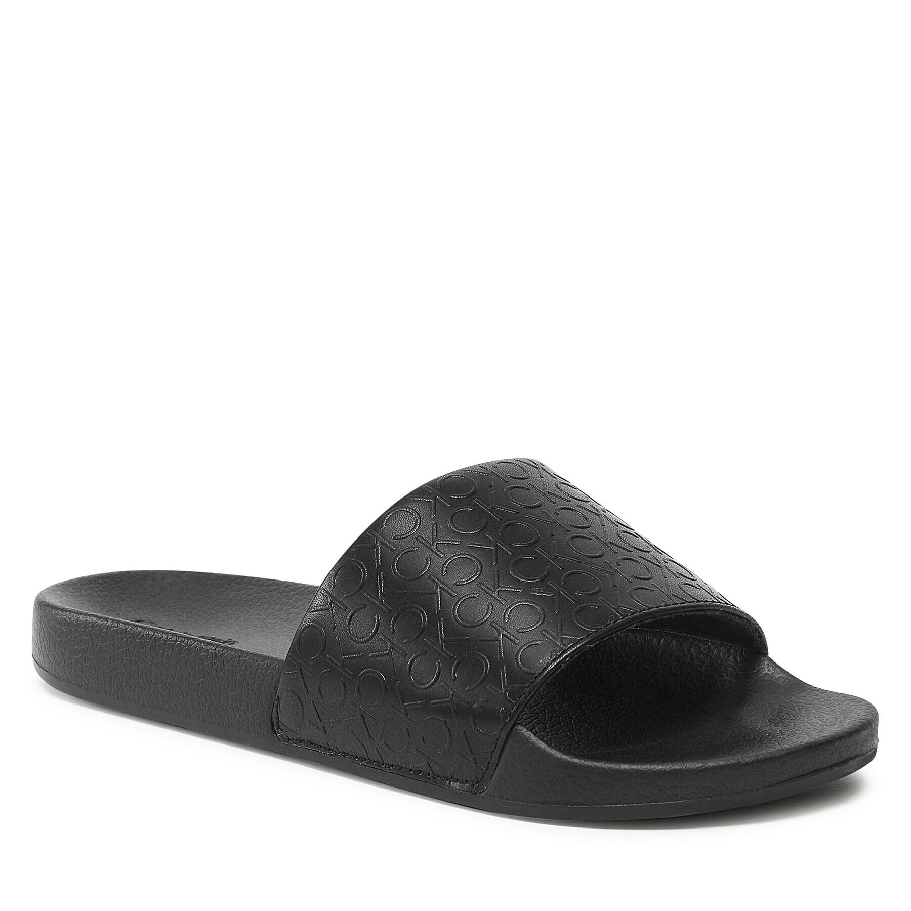 Calvin Klein Чехли Pool Slide - Hf Mono HW0HW01507 Черен - Pepit.bg