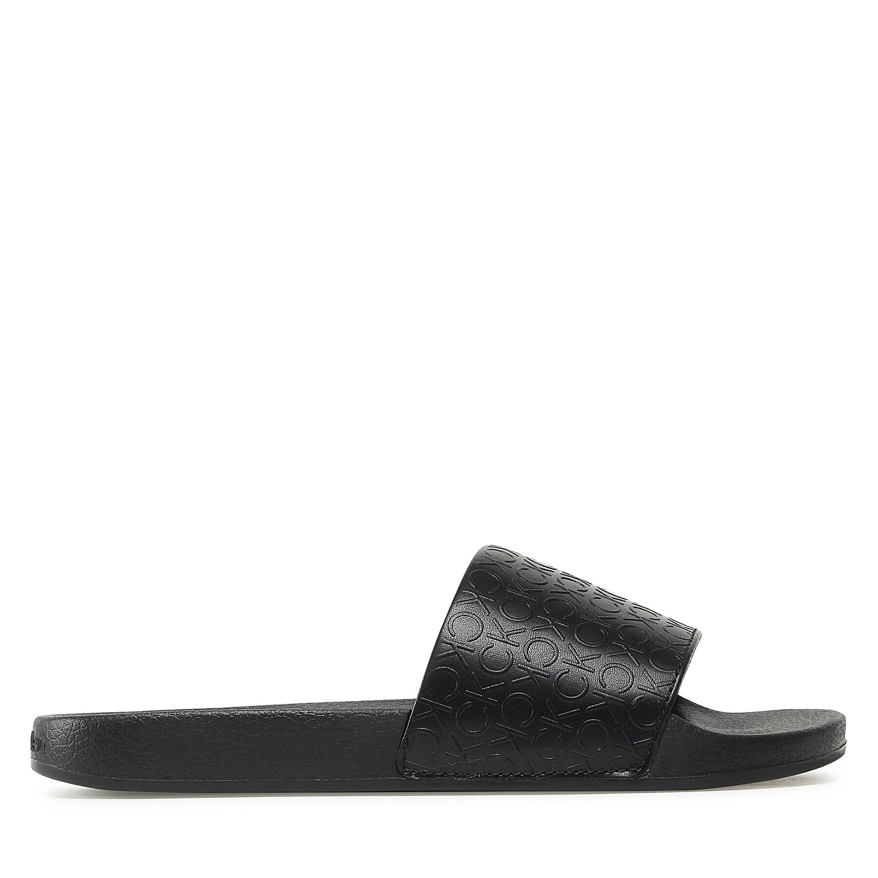 Calvin Klein Чехли Pool Slide - Hf Mono HW0HW01507 Черен - Pepit.bg