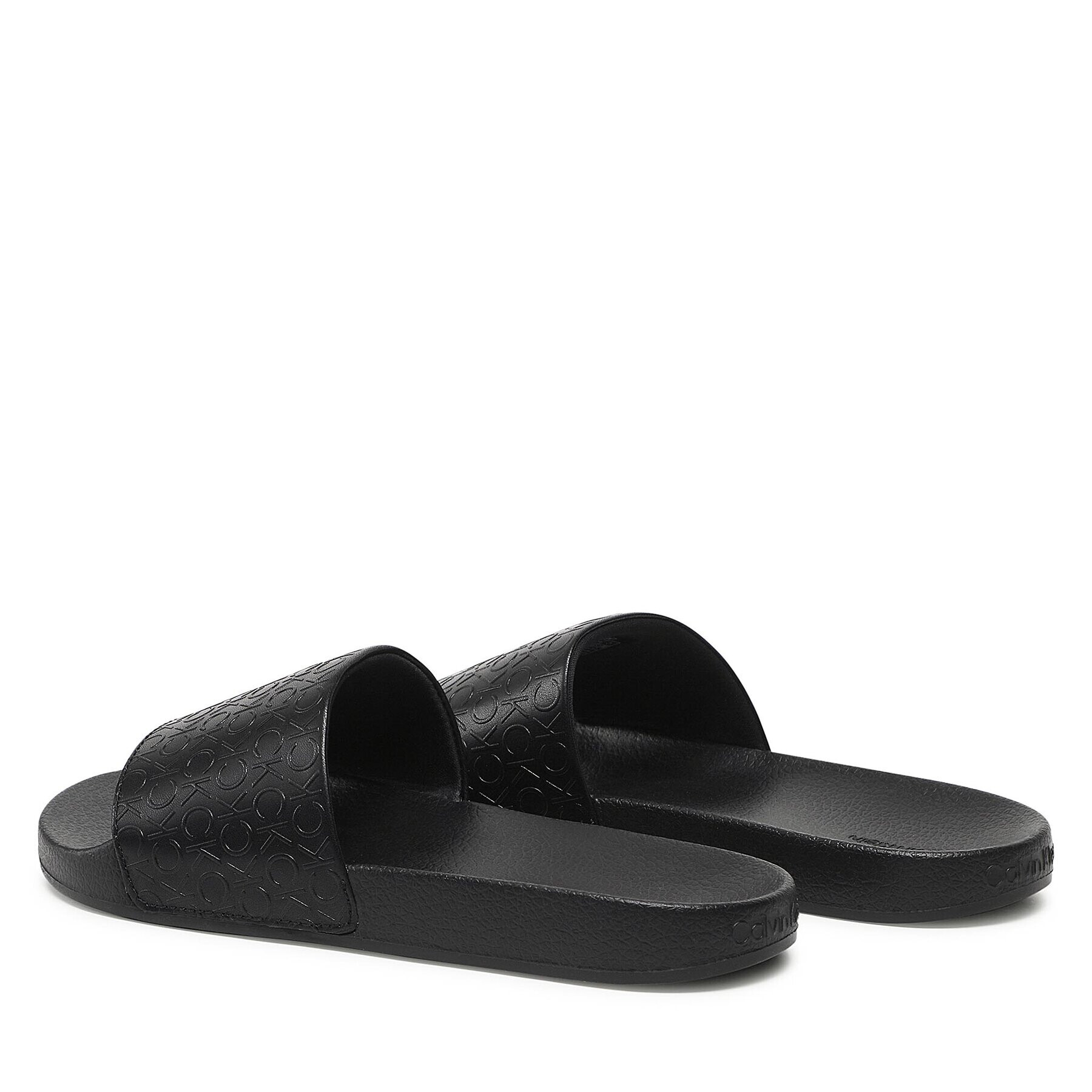 Calvin Klein Чехли Pool Slide - Hf Mono HW0HW01507 Черен - Pepit.bg