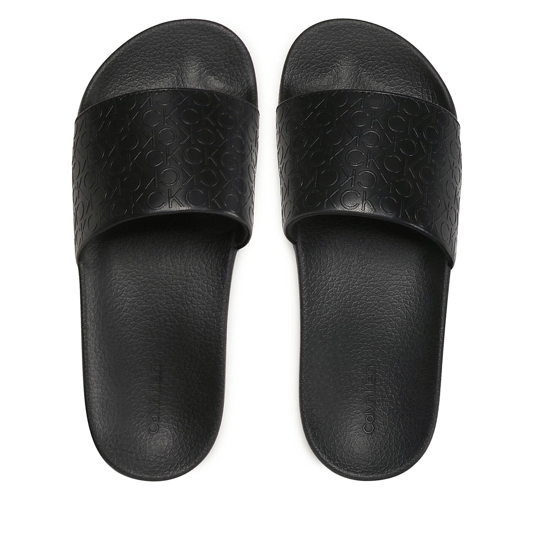 Calvin Klein Чехли Pool Slide - Hf Mono HW0HW01507 Черен - Pepit.bg