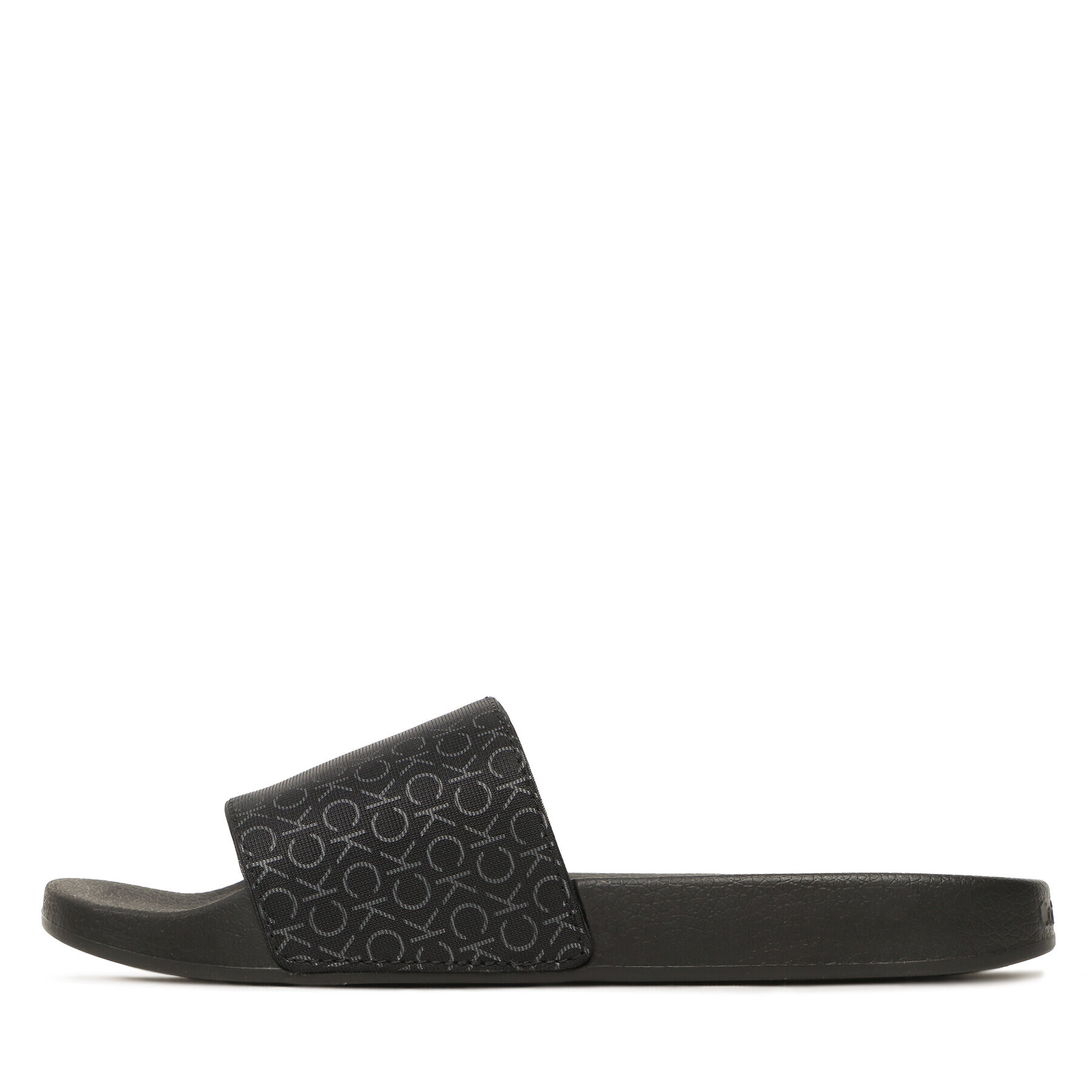 Calvin Klein Чехли Pool Slide Mono HM0HM00963 Черен - Pepit.bg