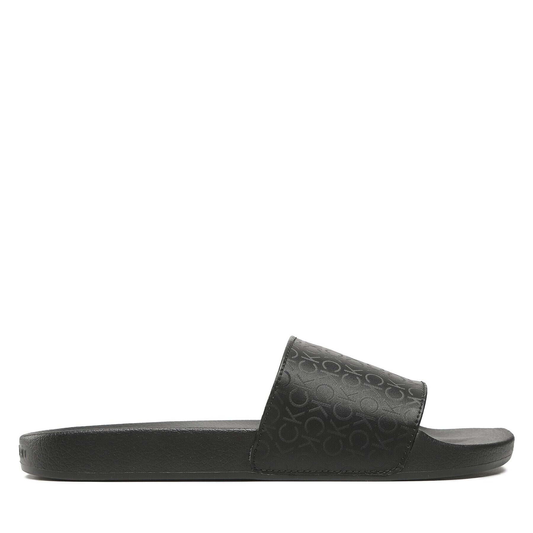 Calvin Klein Чехли Pool Slide Mono HM0HM01009 Черен - Pepit.bg