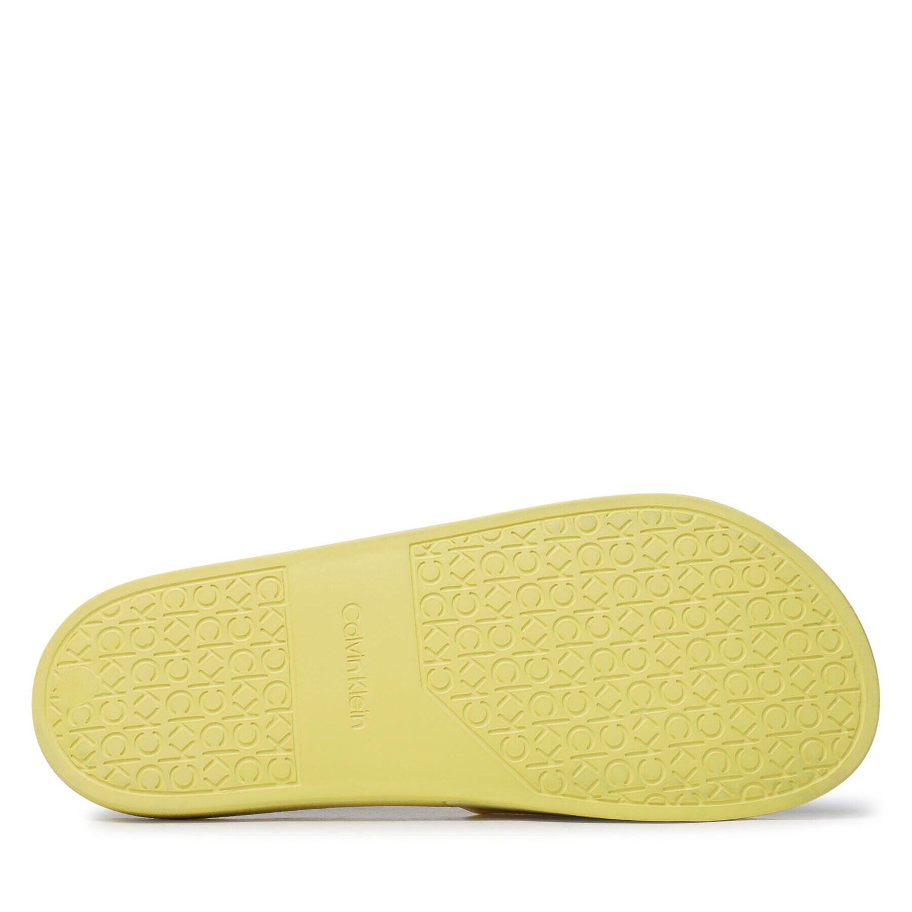Calvin Klein Чехли Pool Slide Rubber HM0HM00455 Жълт - Pepit.bg