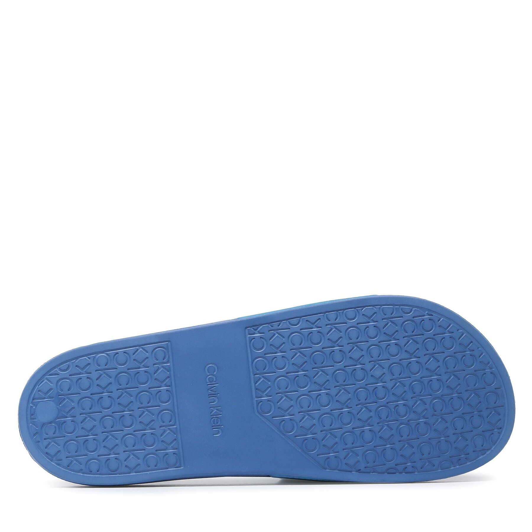 Calvin Klein Чехли Pool Slide Rubber HM0HM00636 Син - Pepit.bg